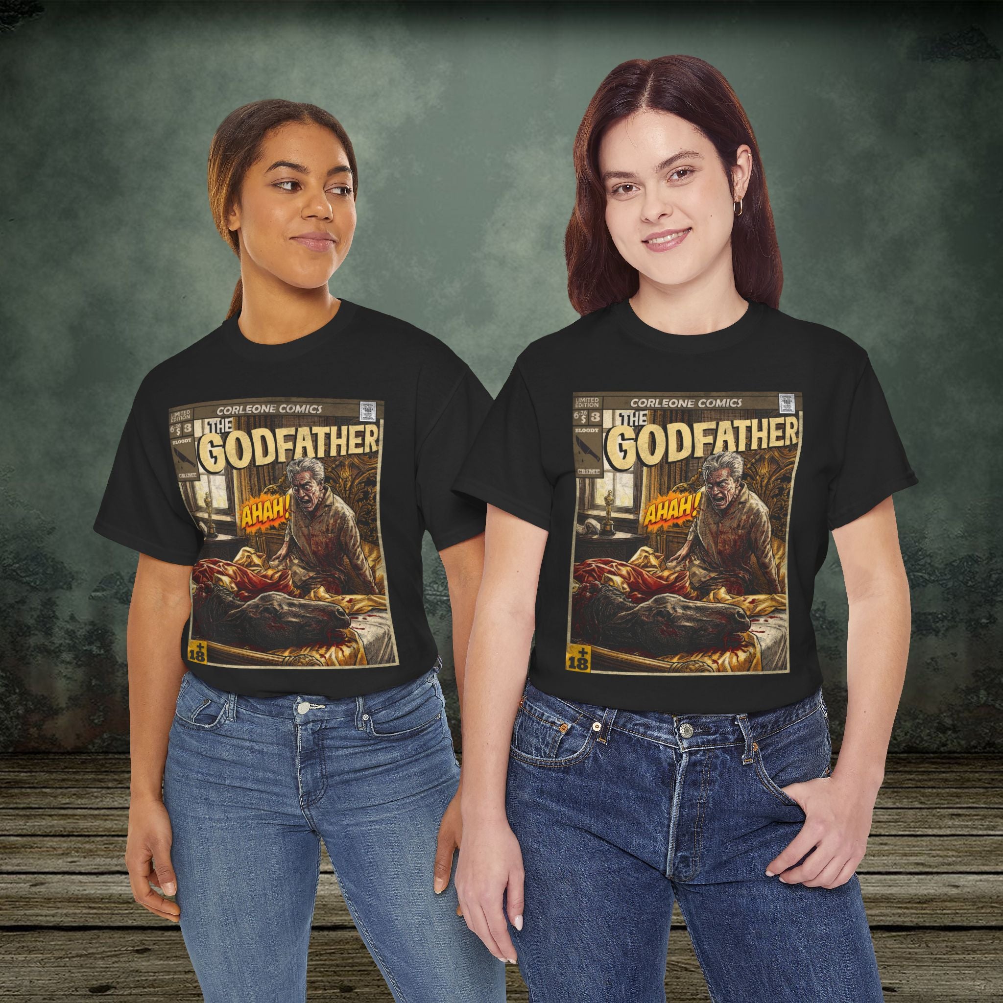 Horse Head Retro Classic Movie Vintage  T-Shirt