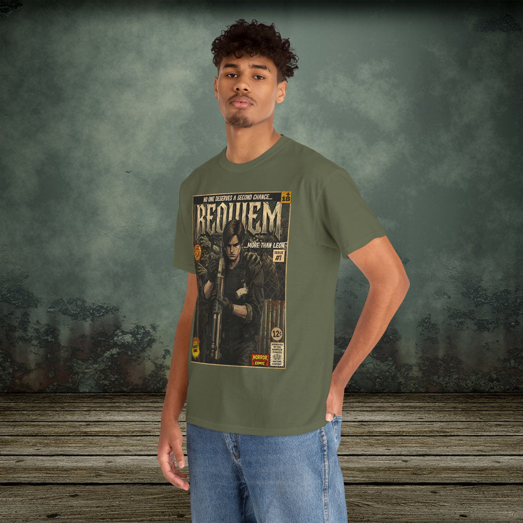 Resident Evil Requiem | Vintage Retro Gaming T-Shirt