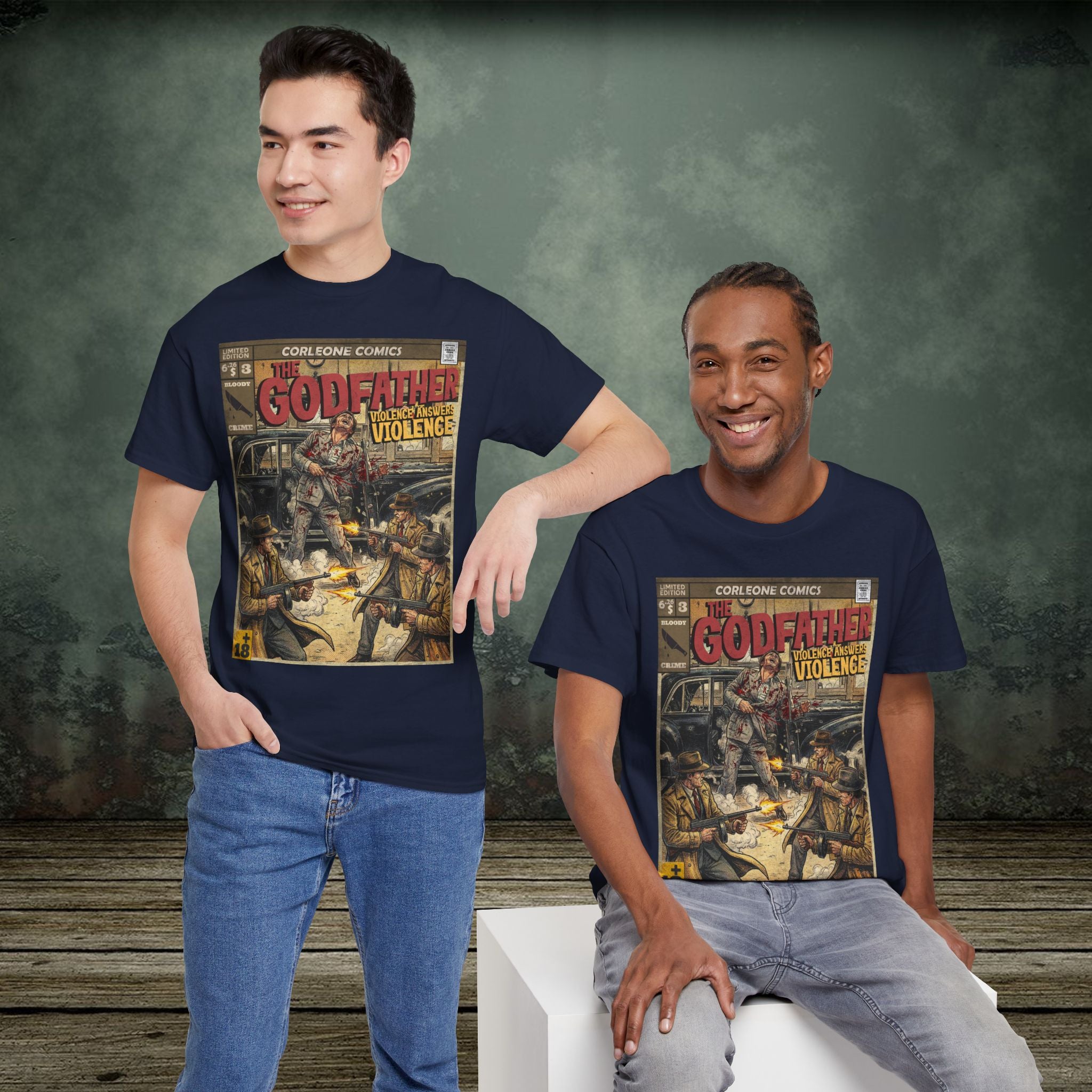 Violence Answers Violence Classic Movie Vintage  T-Shirt