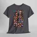 Arcade Fighters Vintage Retro Gaming T-Shirt
