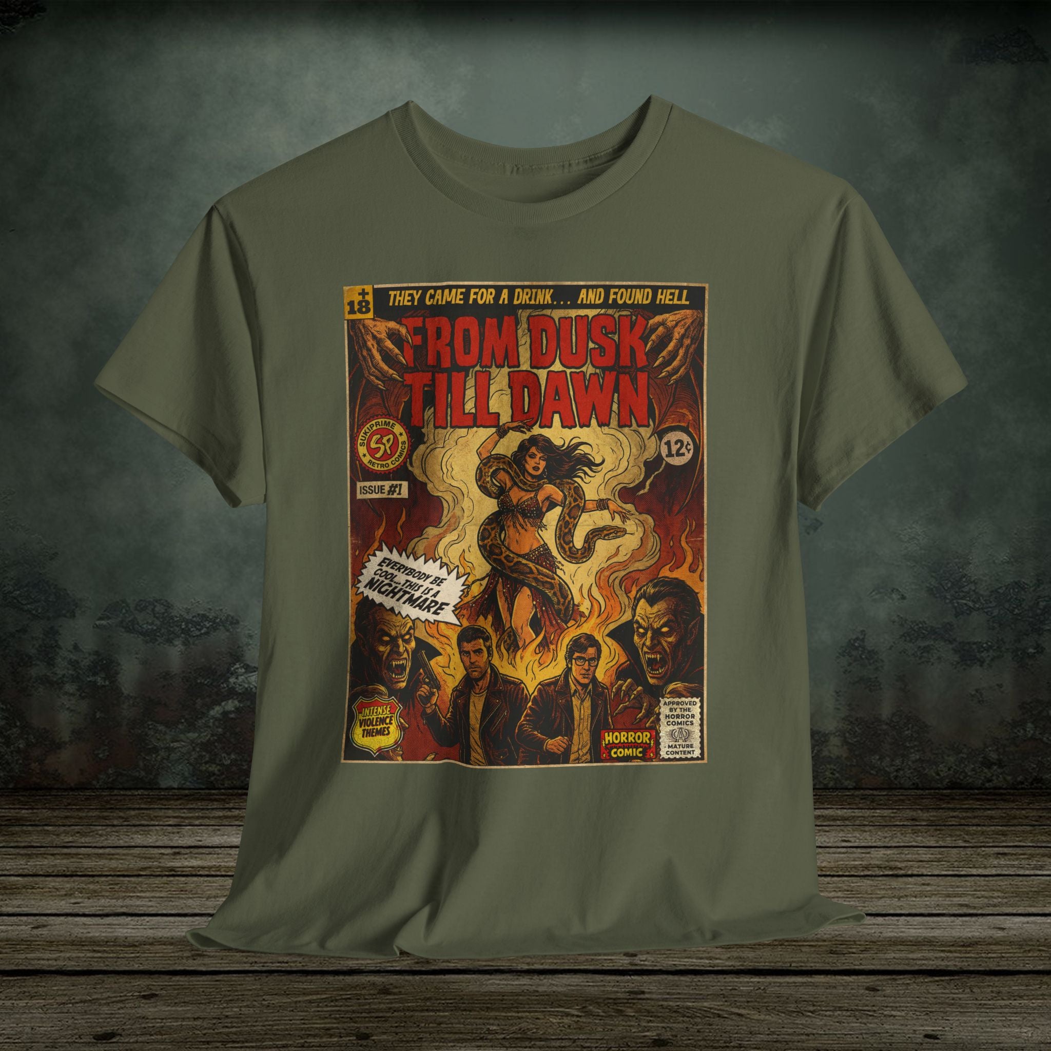 From Dusk Till Dawn Movie Vintage  T-Shirt