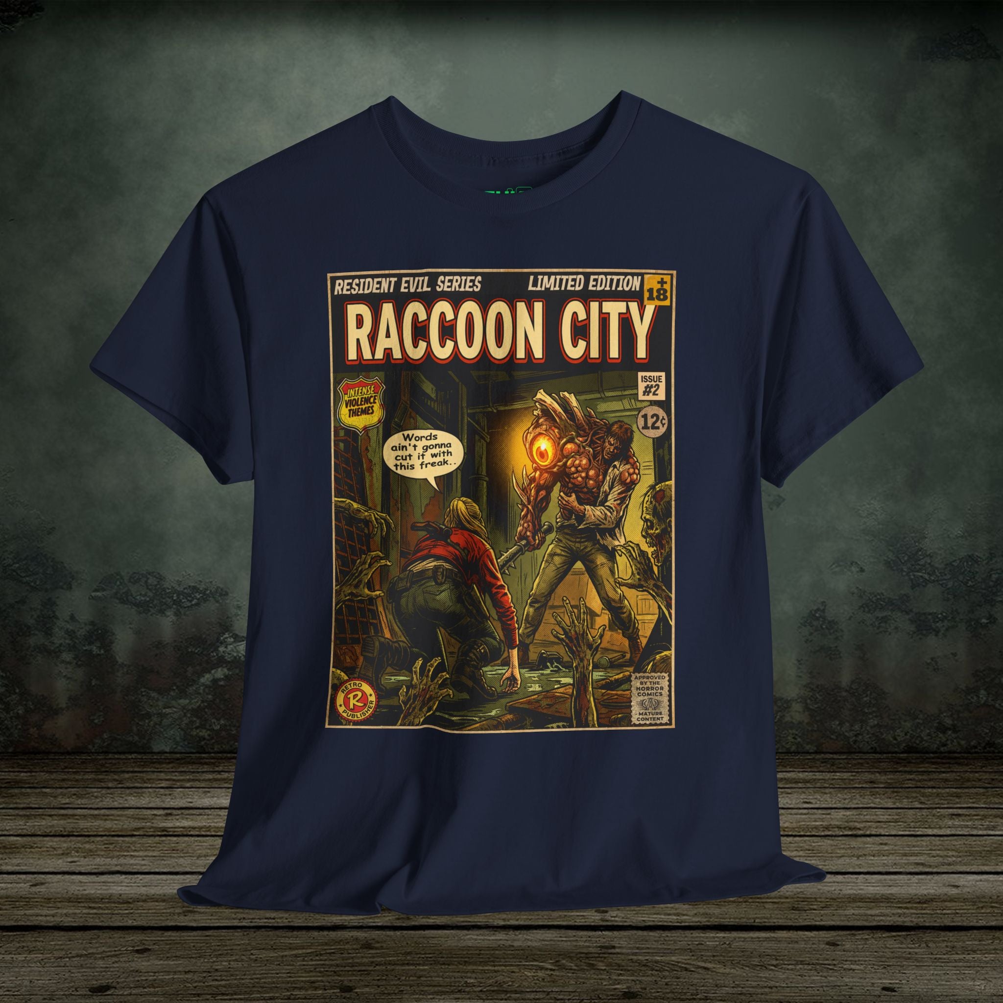 Vintage & Retro gaming t-shirts inspired by classic arcade, fighting, survival horror, shooter, and action games. Premium cotton gaming tees at SukiPrime.