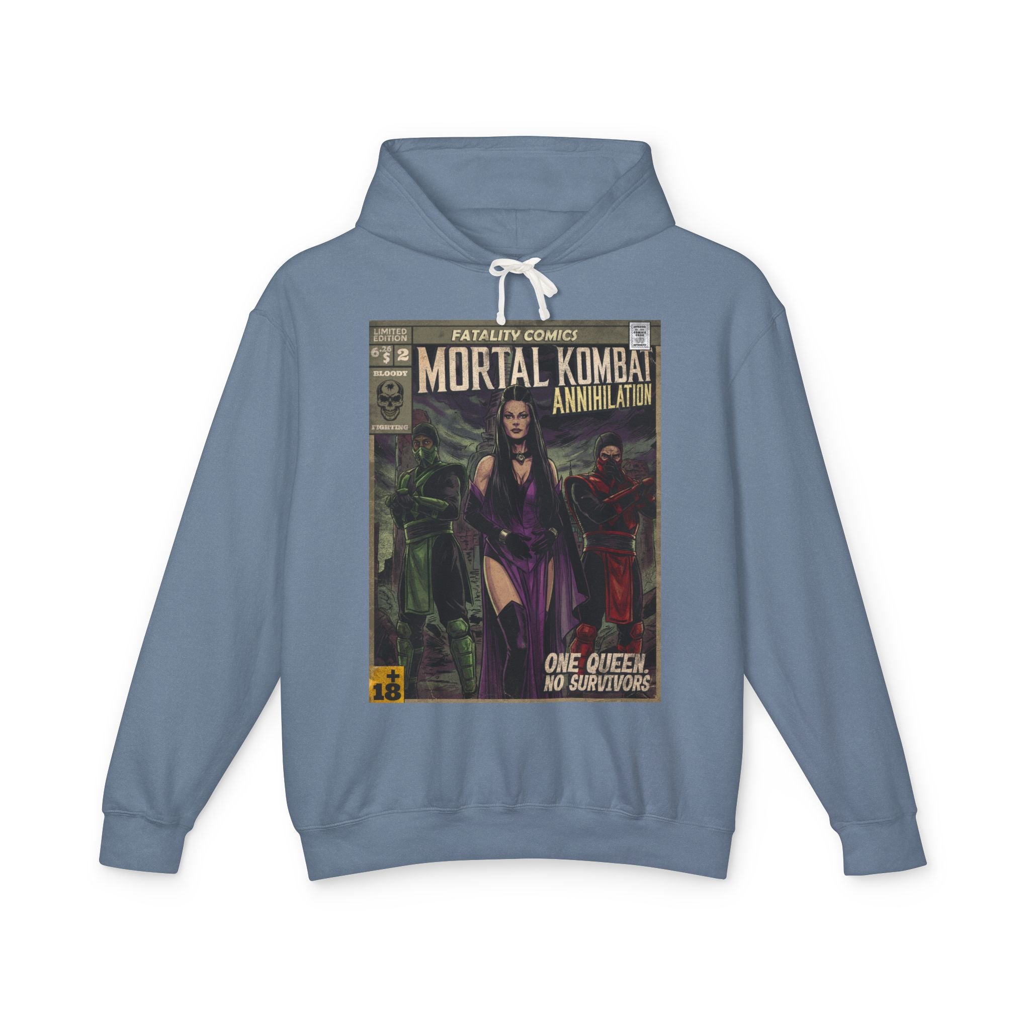 Mortal Kombat: Annihilation Movie Comic Cover Hoodie