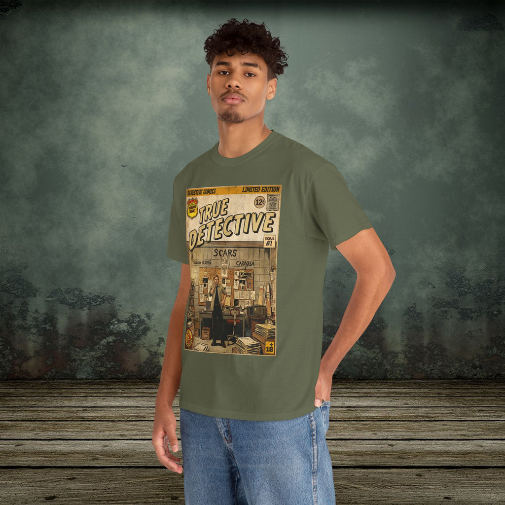 True Detective Comic Art T-Shirt