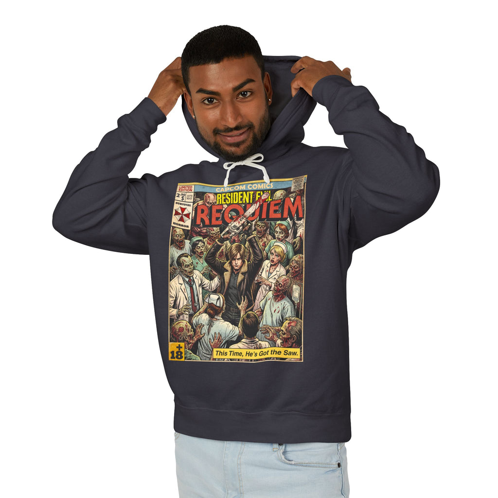 Resident Evil Requiem Comic Cover Hoodie
