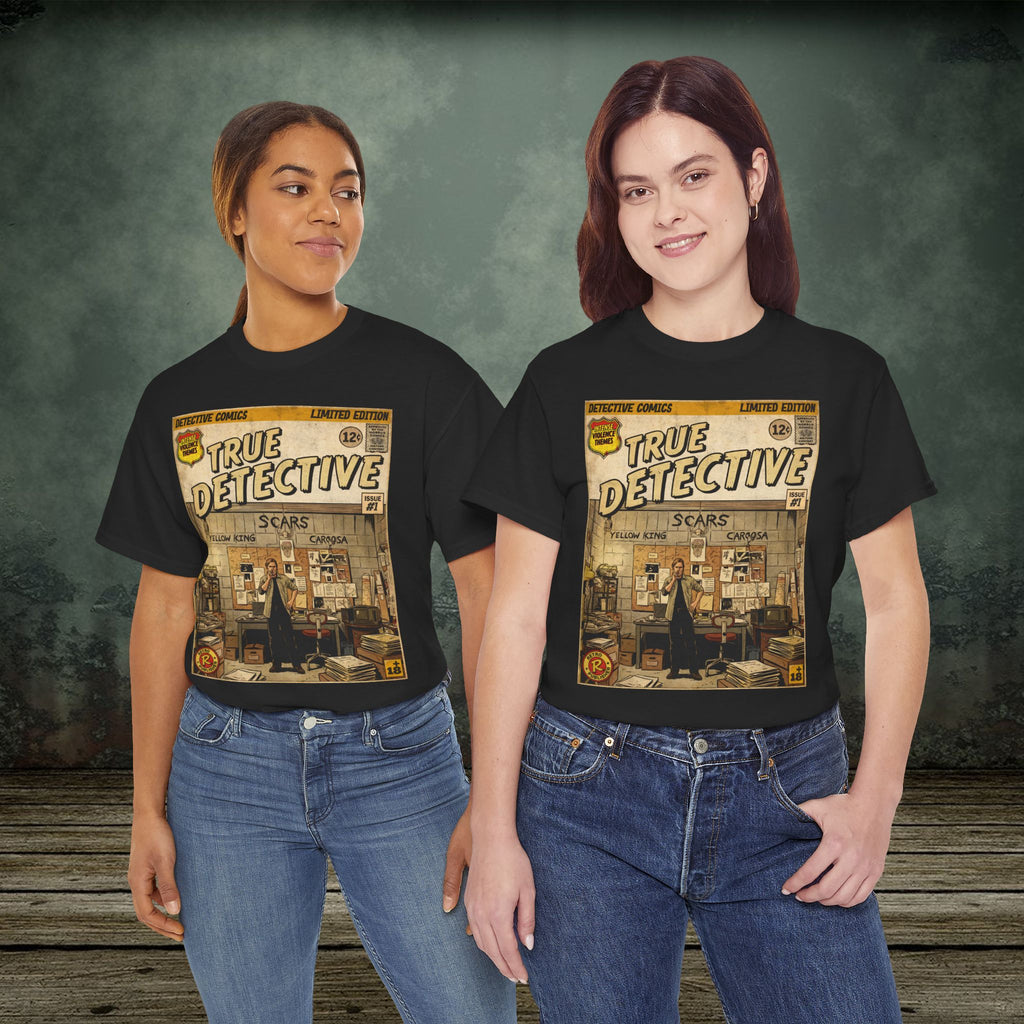 True Detective Comic Art T-Shirt