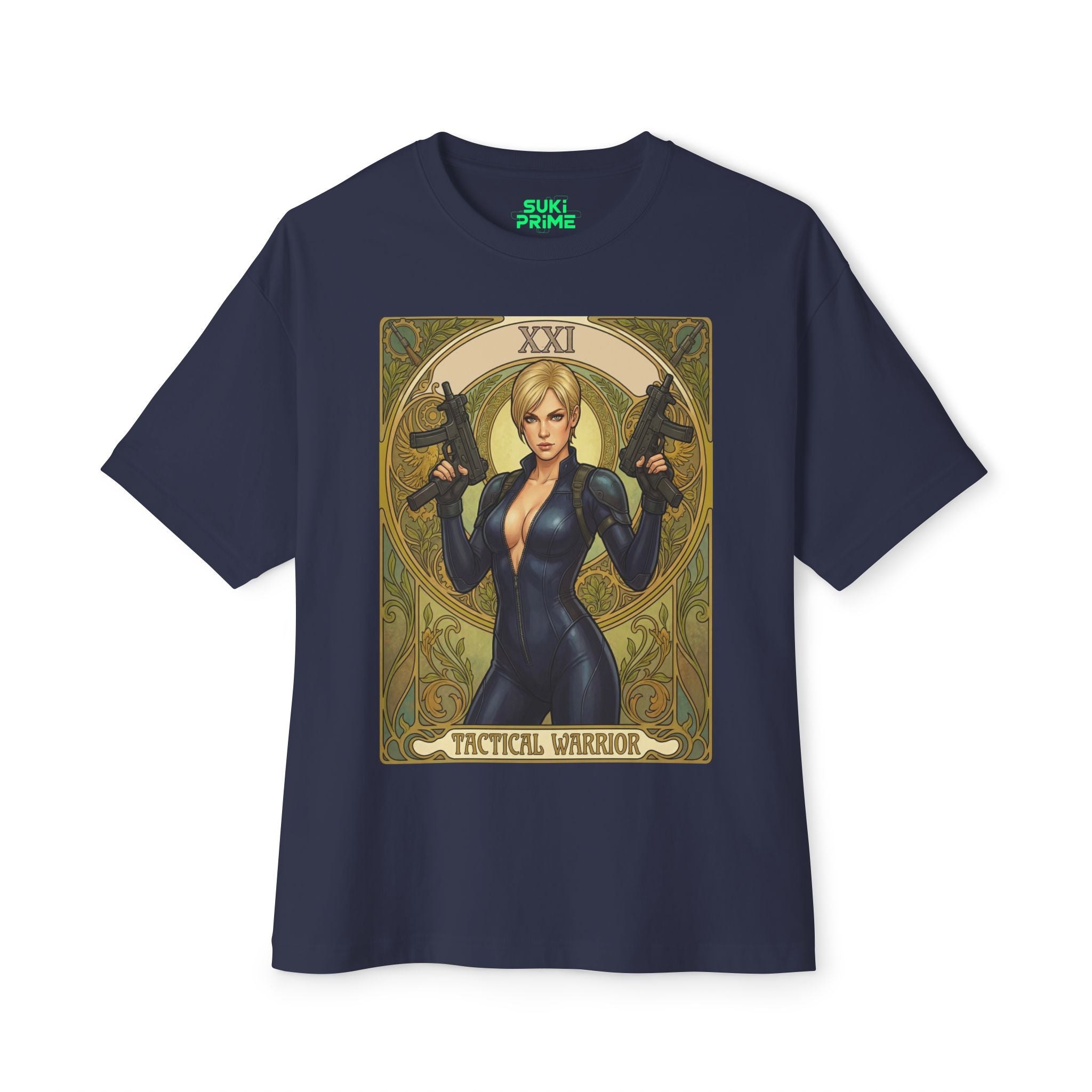 Jill Valentine Comic Cover Oversized T-Shirt
