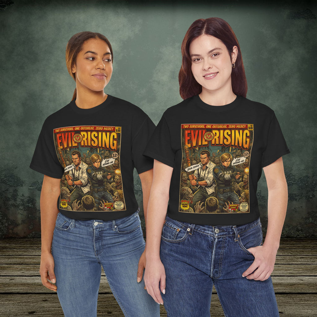 Evil Rising | Vintage Retro Gaming T-Shirt