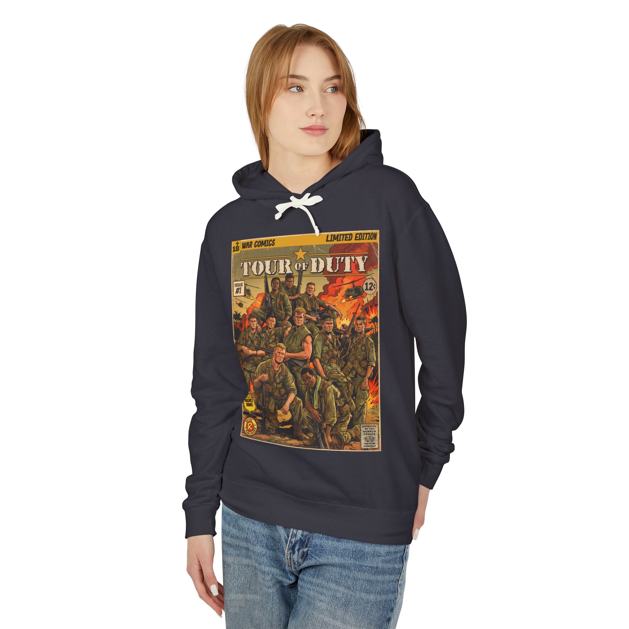 Tour of Duty Comic Cover Hoodie