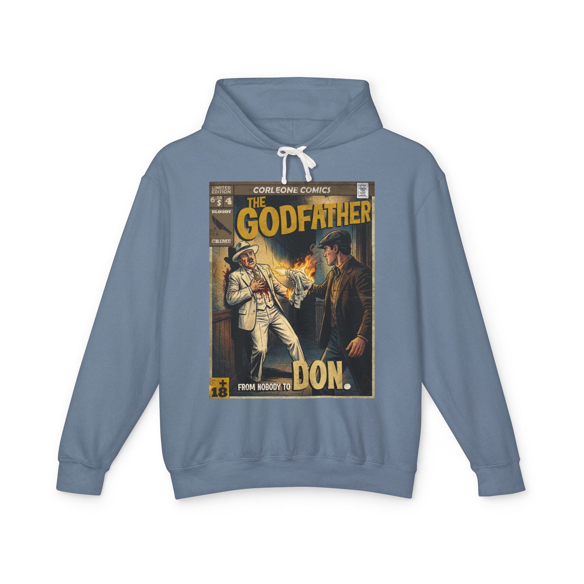 The Godfather Movie Comic Cover Hoodie