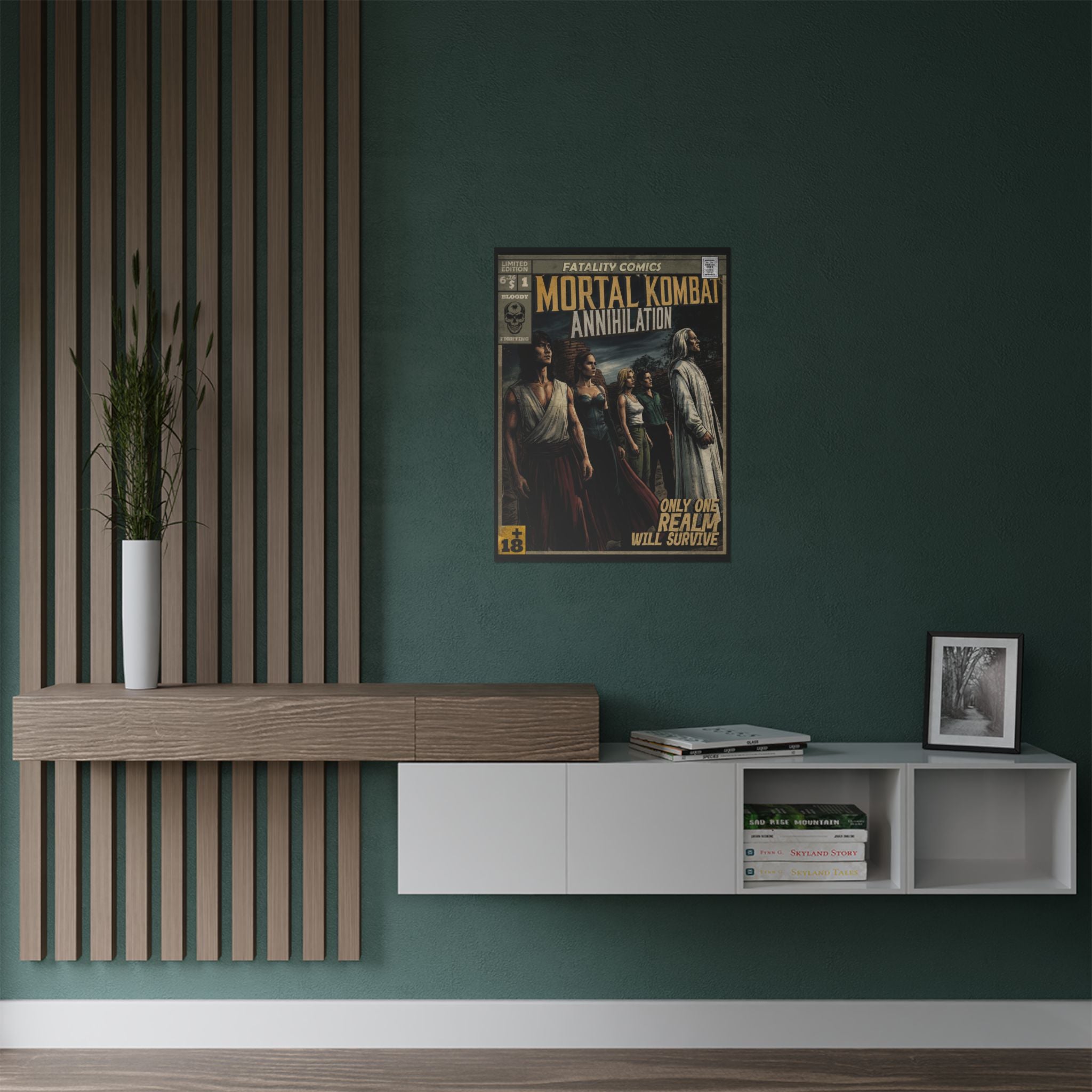 Mortal Kombat: Annihilation Movie Comic Satin Poster (300gsm) 18″ x 24″ (Vertical)