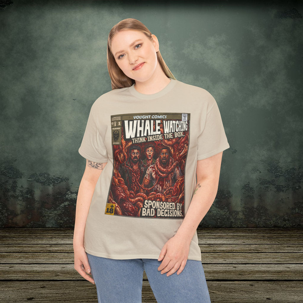Whale Watching - Vintage Retro TV Series T-Shirt - SukiPrime