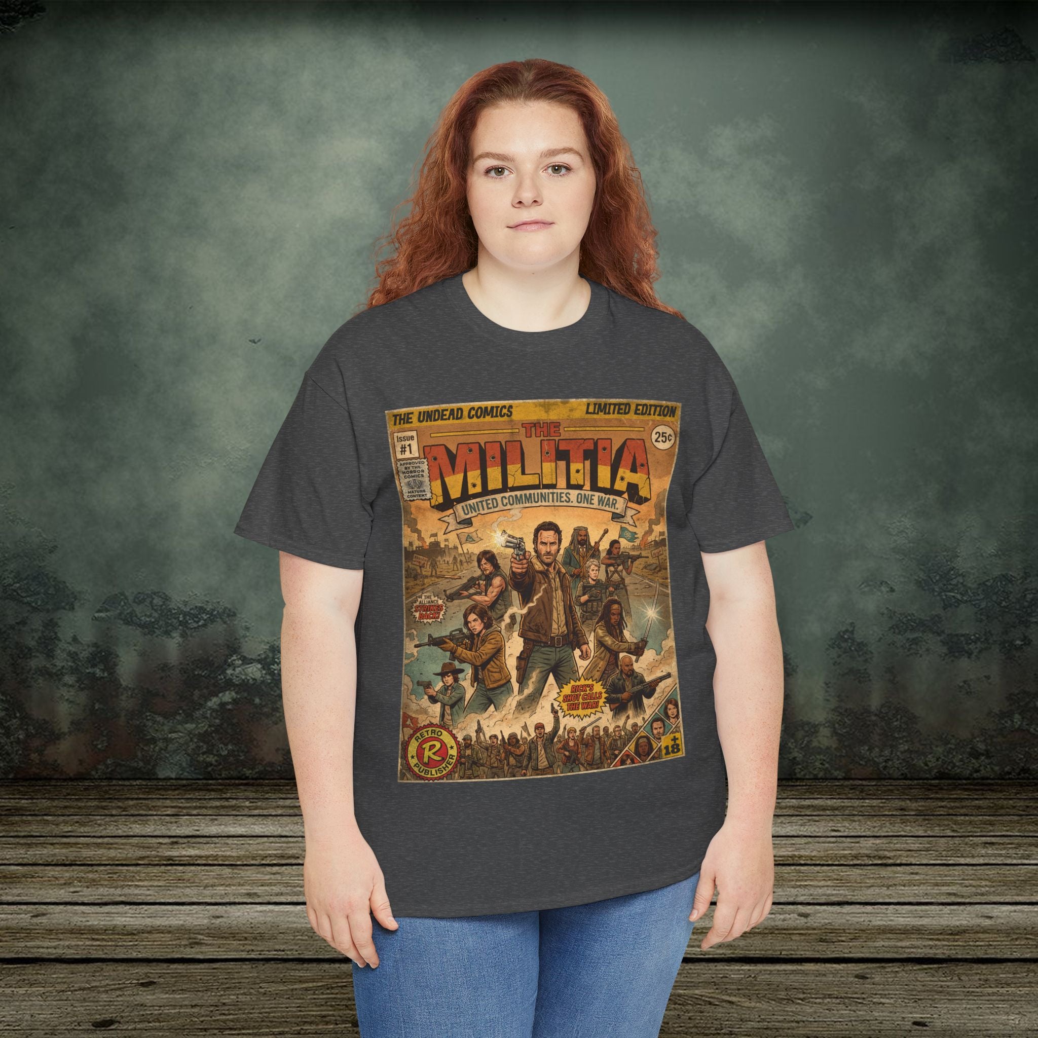 The Militia Comic Art T-Shirt