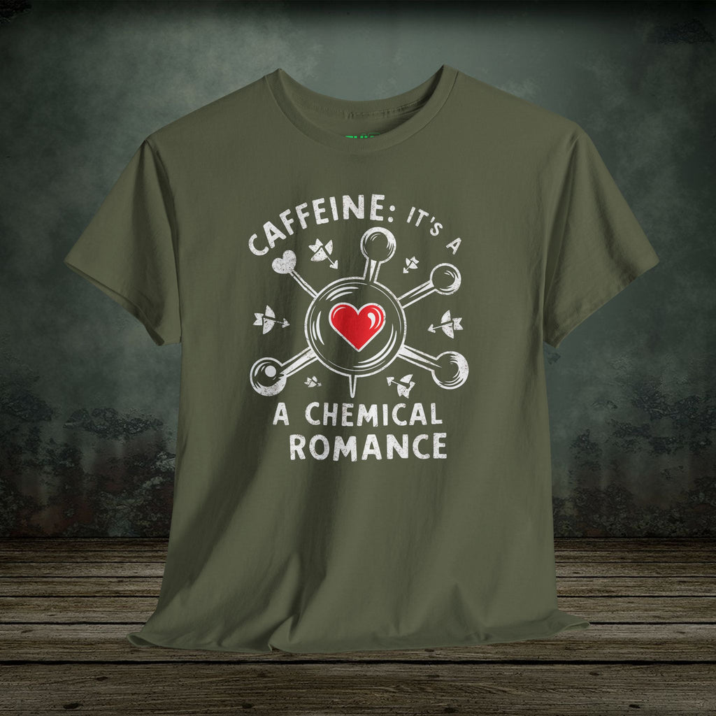 Caffeine Romance | Food Lover Tees & Gifts - SukiPrime