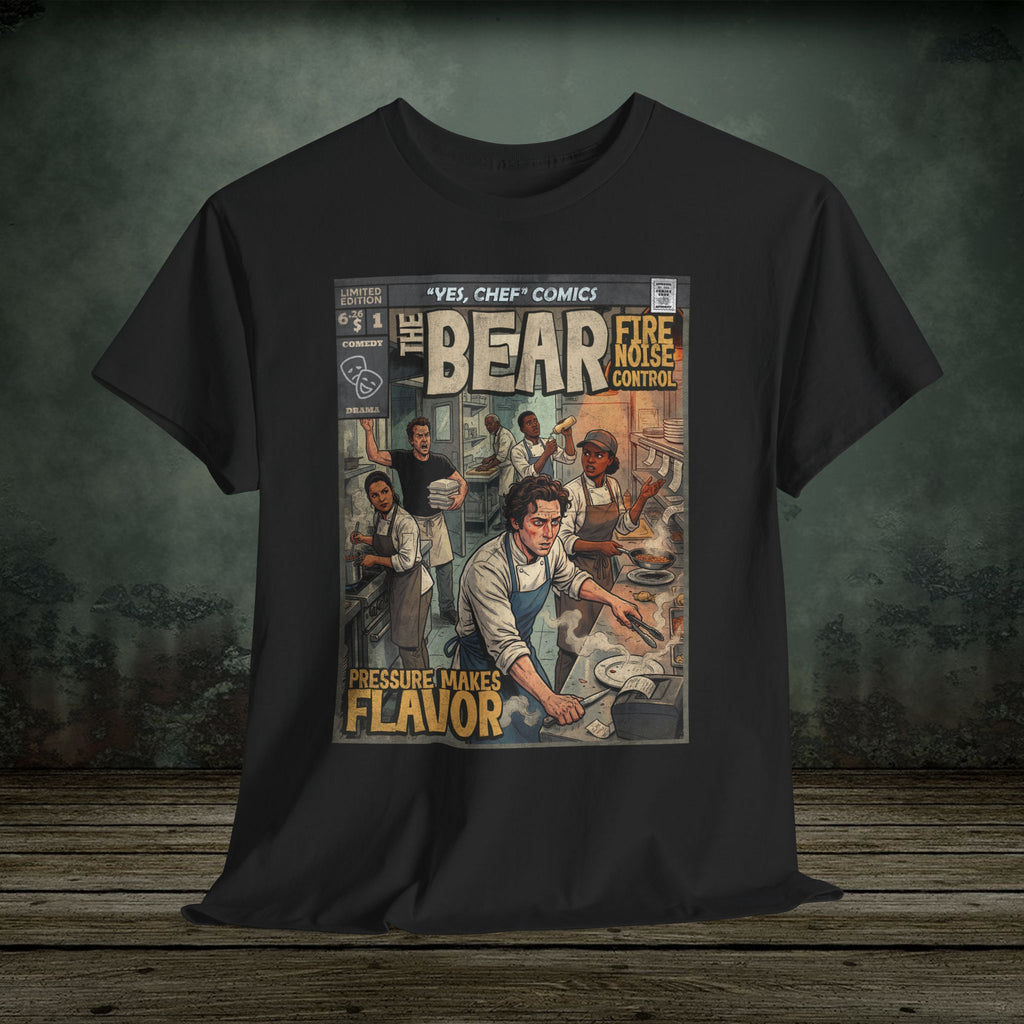 Fire, Noise, Control - Vintage Retro TV Series T-Shirt - SukiPrime