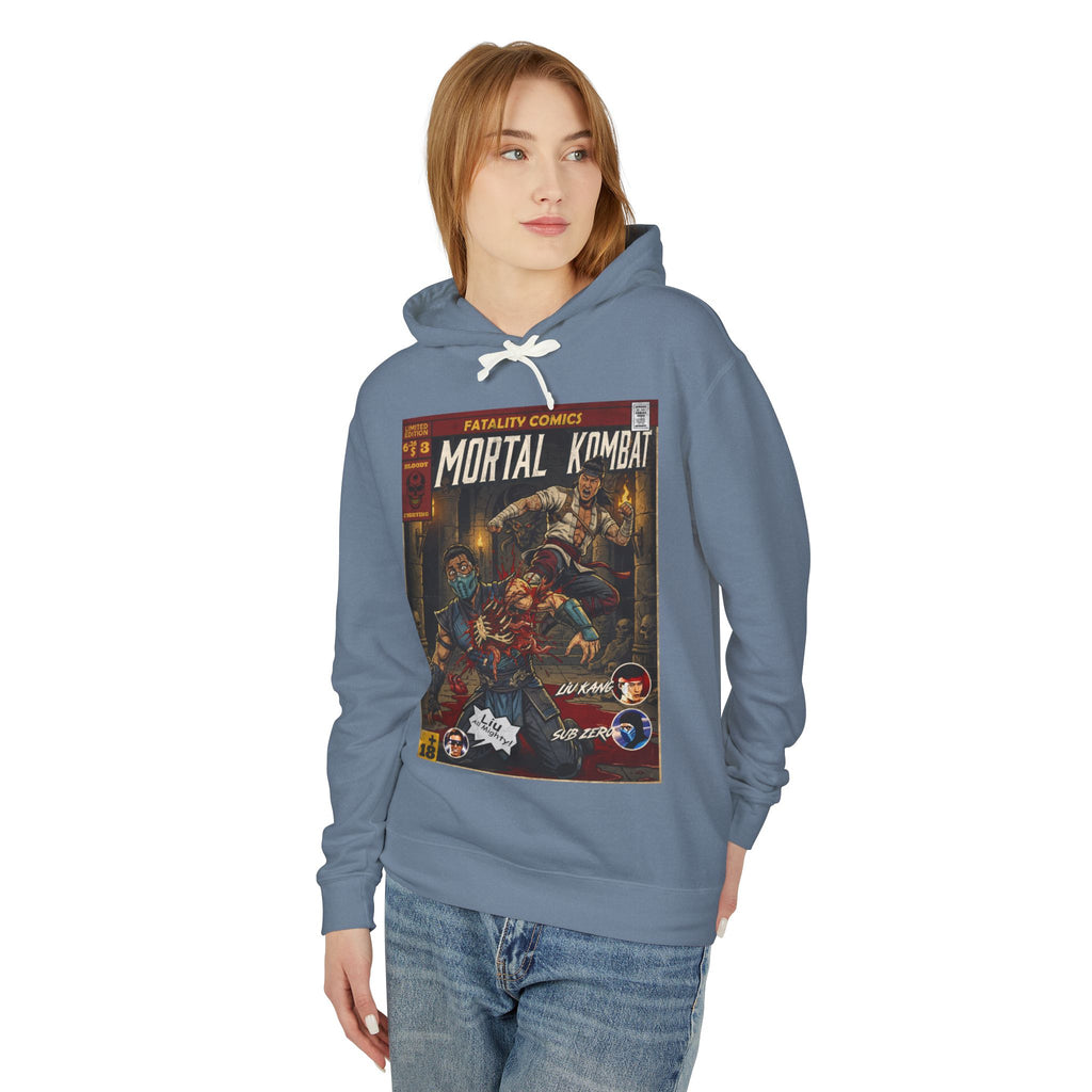 Liu Kang Mortal Kombat Comic Cover Hoodie