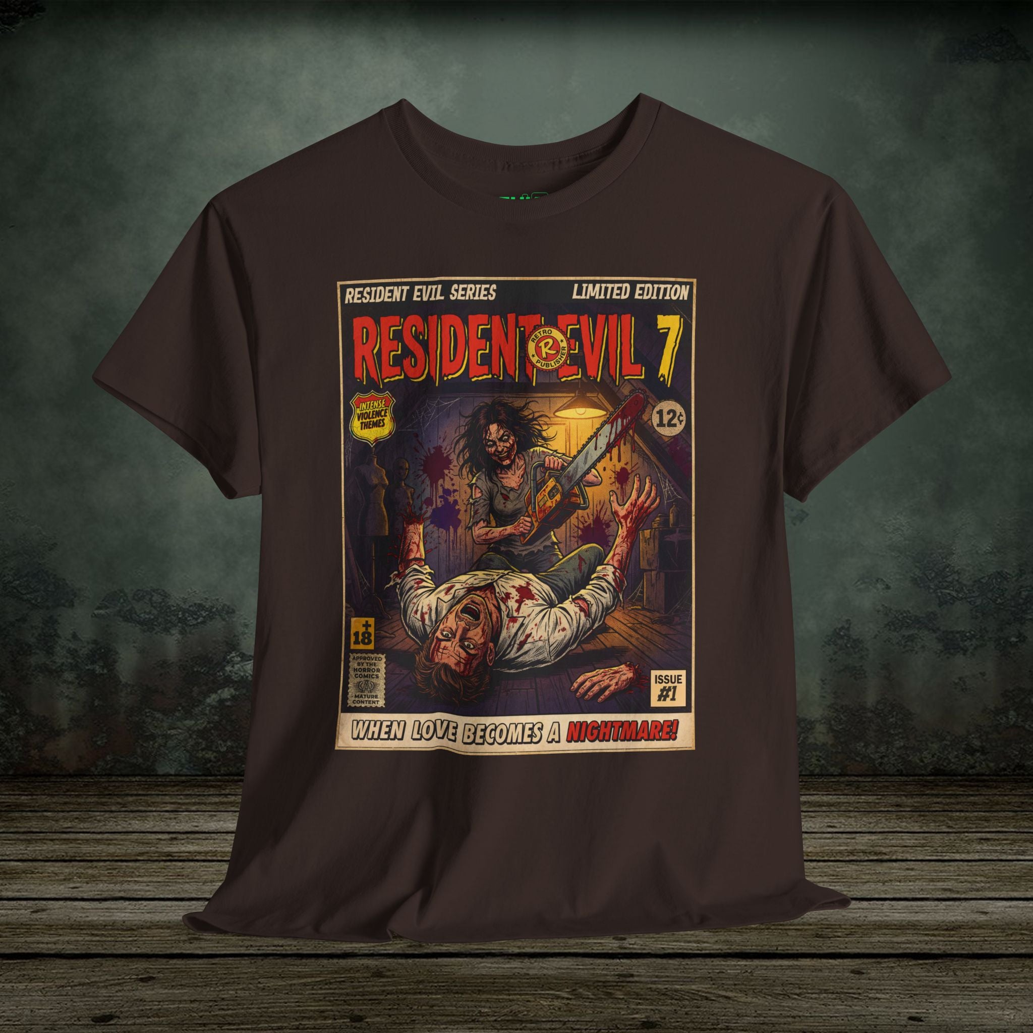 Vintage & Retro gaming t-shirts inspired by classic arcade, fighting, survival horror, shooter, and action games. Premium cotton gaming tees at SukiPrime.
