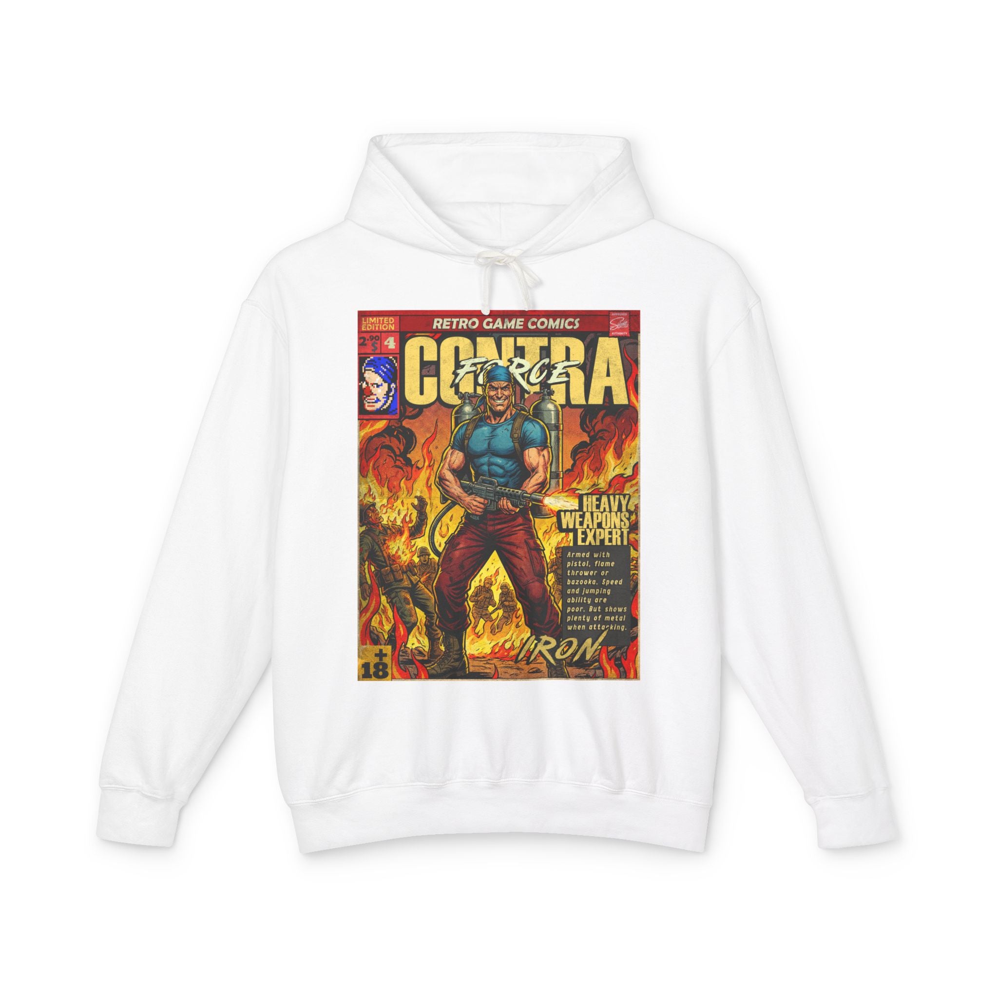 Contra Force Comic Cover Hoodie