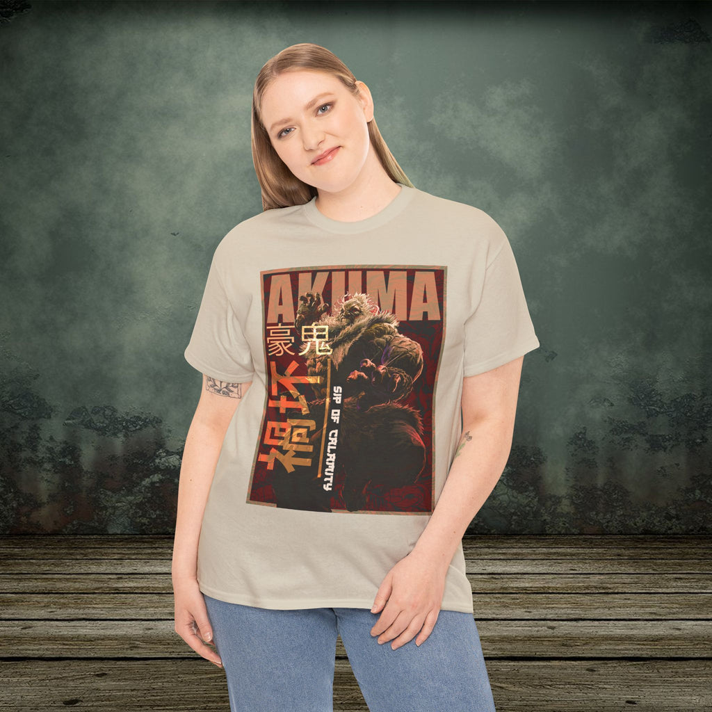 Akuma - Vintage Retro Gaming T-Shirt - SukiPrime