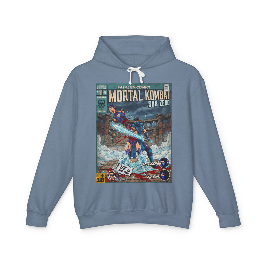 Sub-Zero Mortal Kombat Comic Cover Hoodie