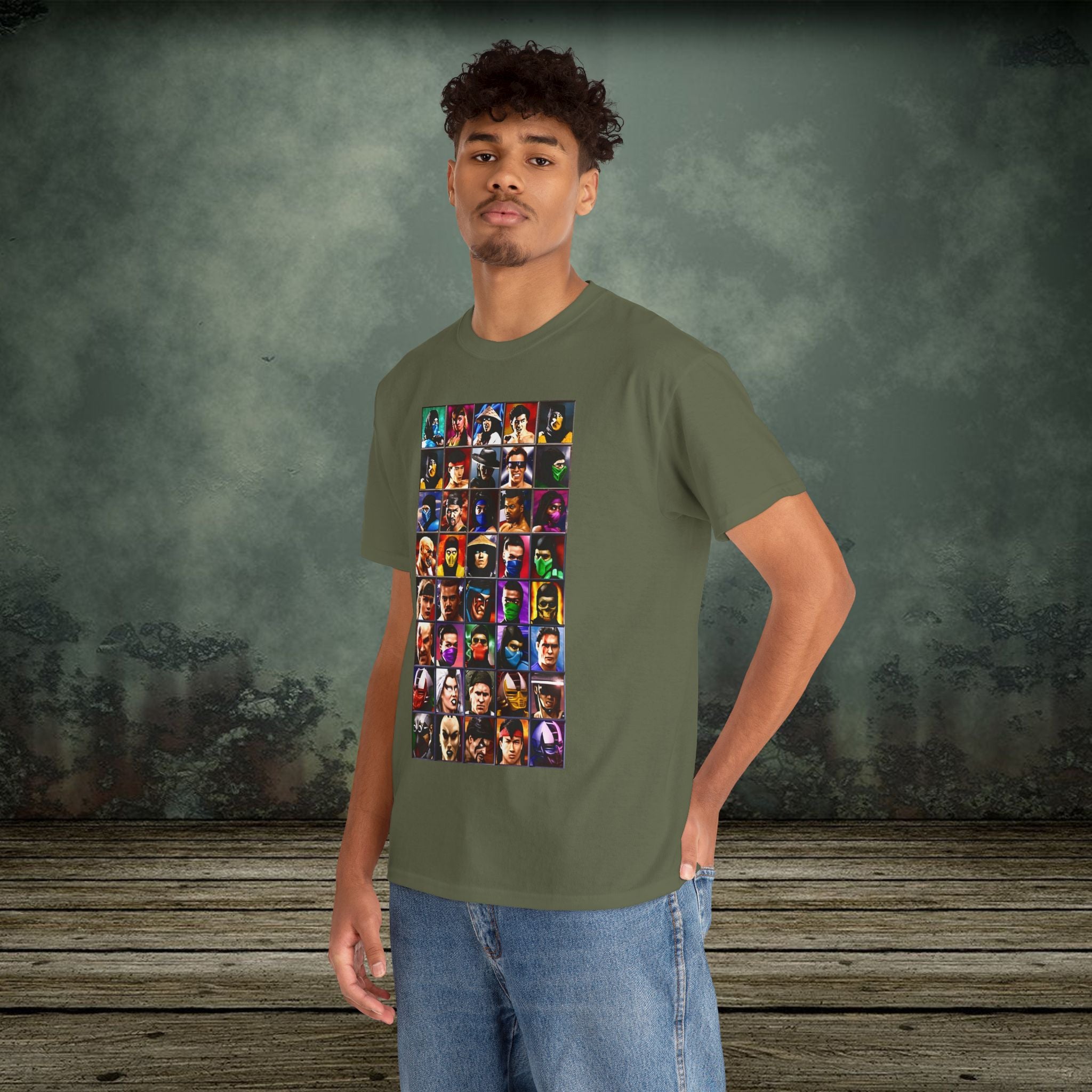 Arcade Fighters Vintage Retro Gaming T-Shirt