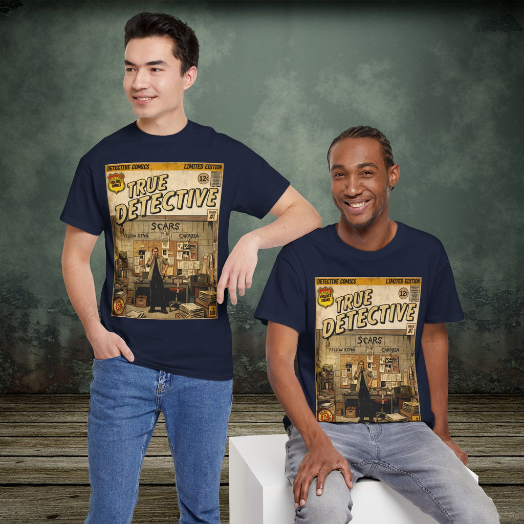 True Detective Comic Art T-Shirt