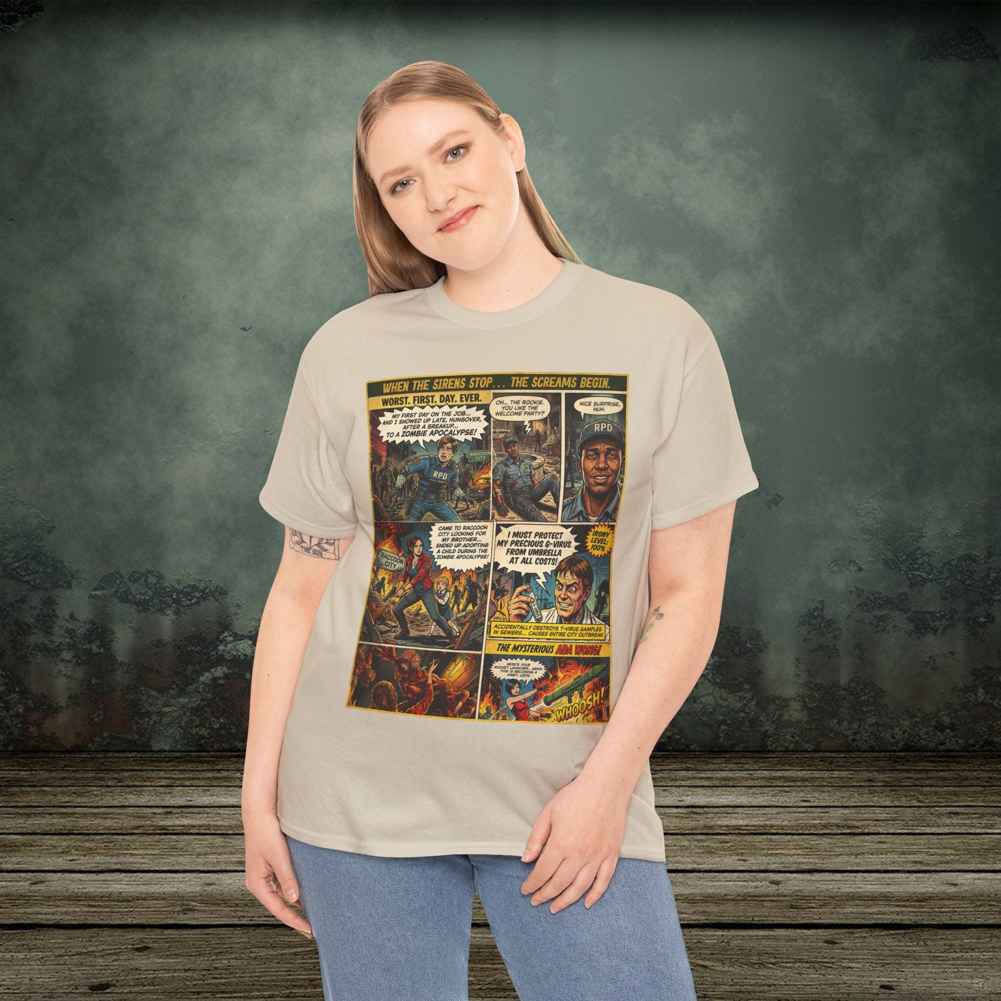 Resident Evil 2 | Vintage Retro Gaming T-Shirt