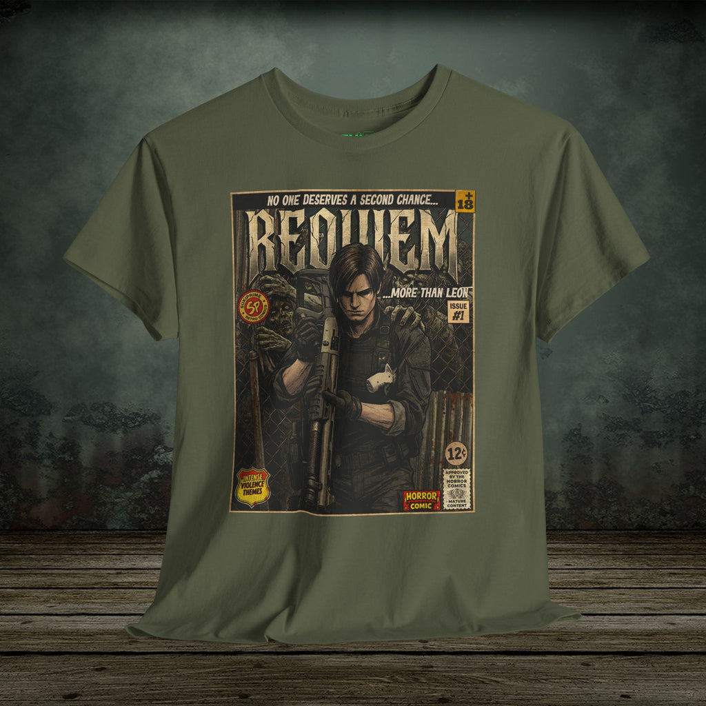 Resident Evil Requiem | Vintage Retro Gaming T-Shirt
