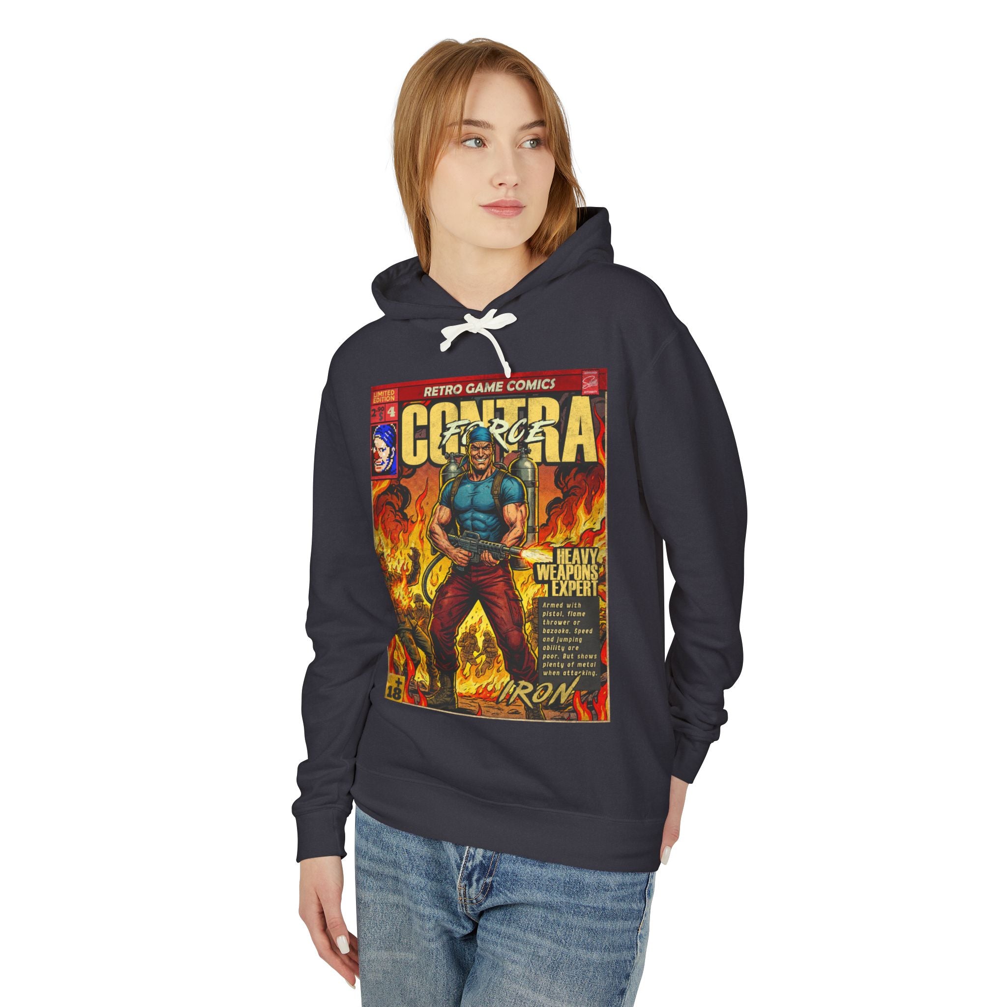 Contra Force Comic Cover Hoodie