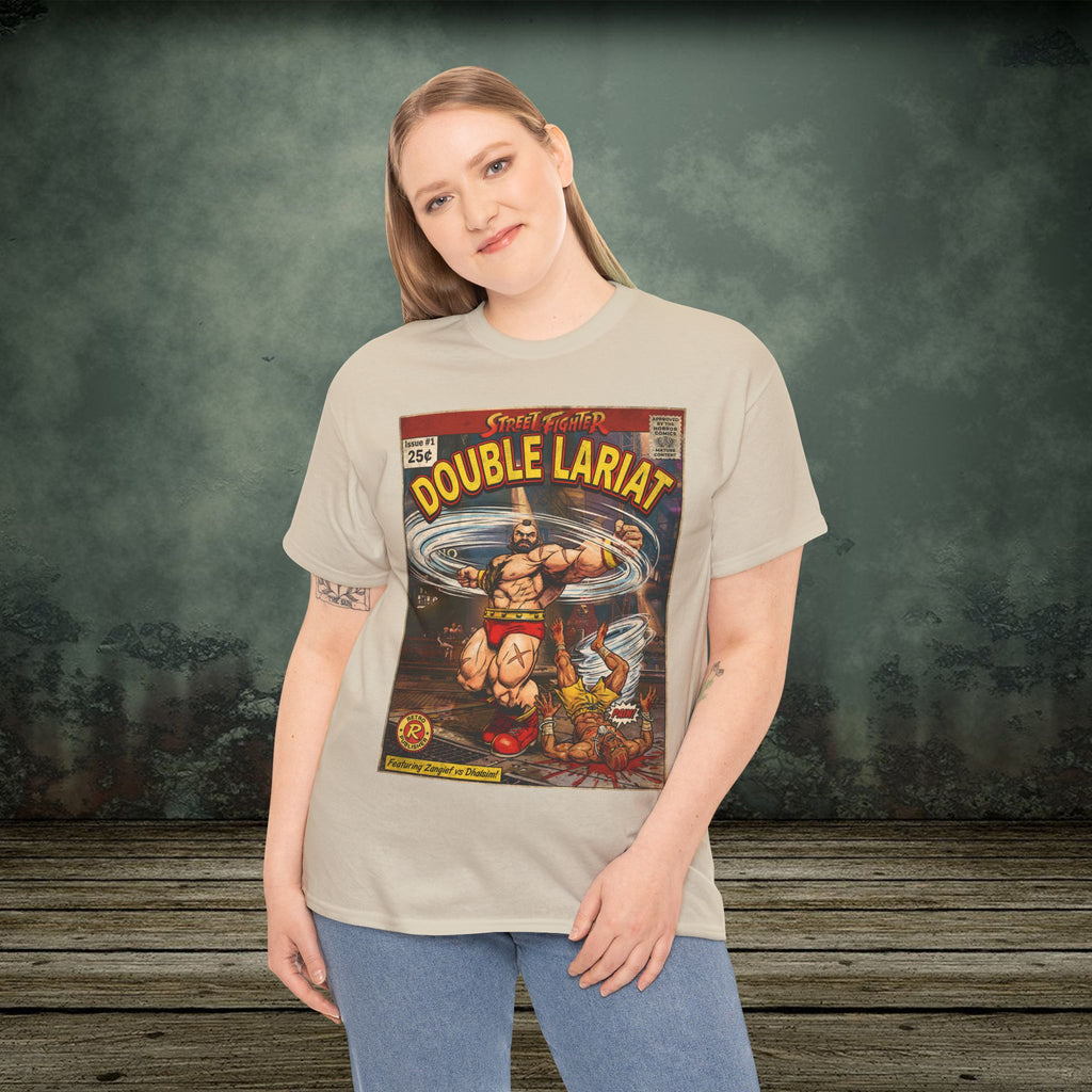 Street Fighter | Double Lariat | Vintage Retro Gaming T-Shirt