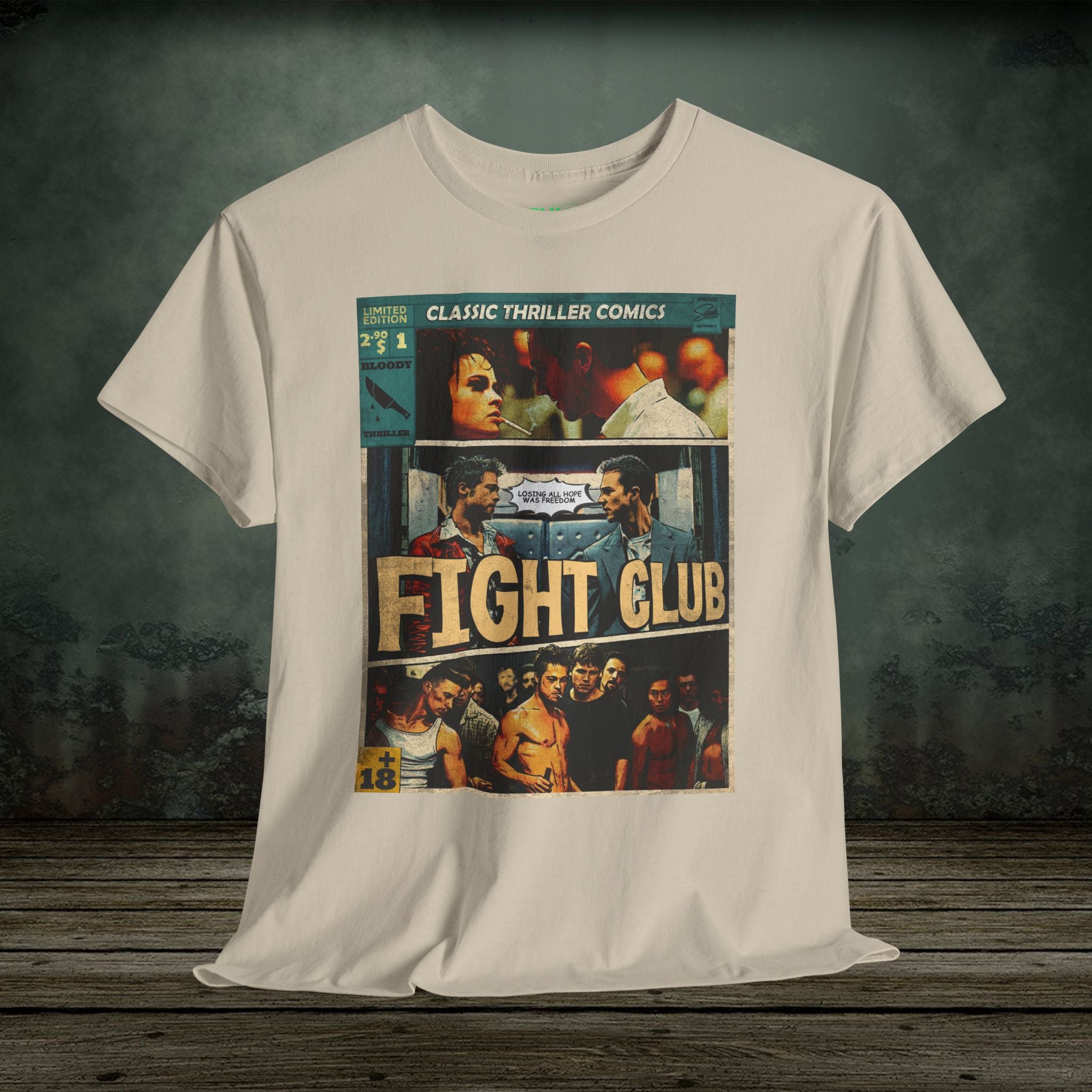 Fight Club Retro Classic Movie Vintage T-Shirt