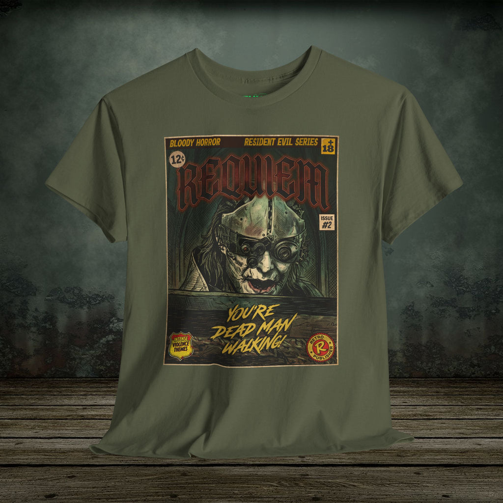 Resident Evil Requiem | Vintage Retro Gaming T-Shirt