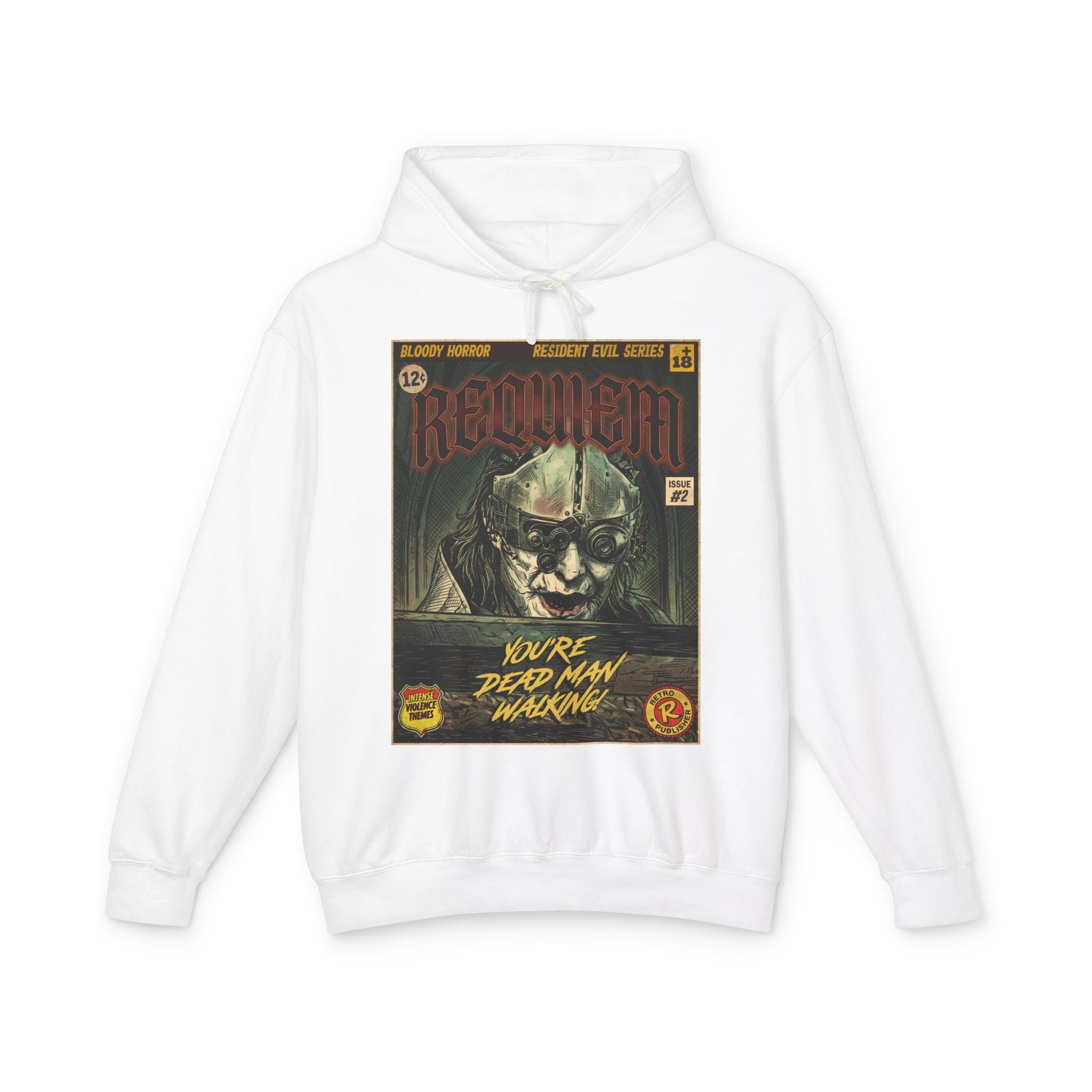 Resident Evil Requiem Comic Cover Hoodie