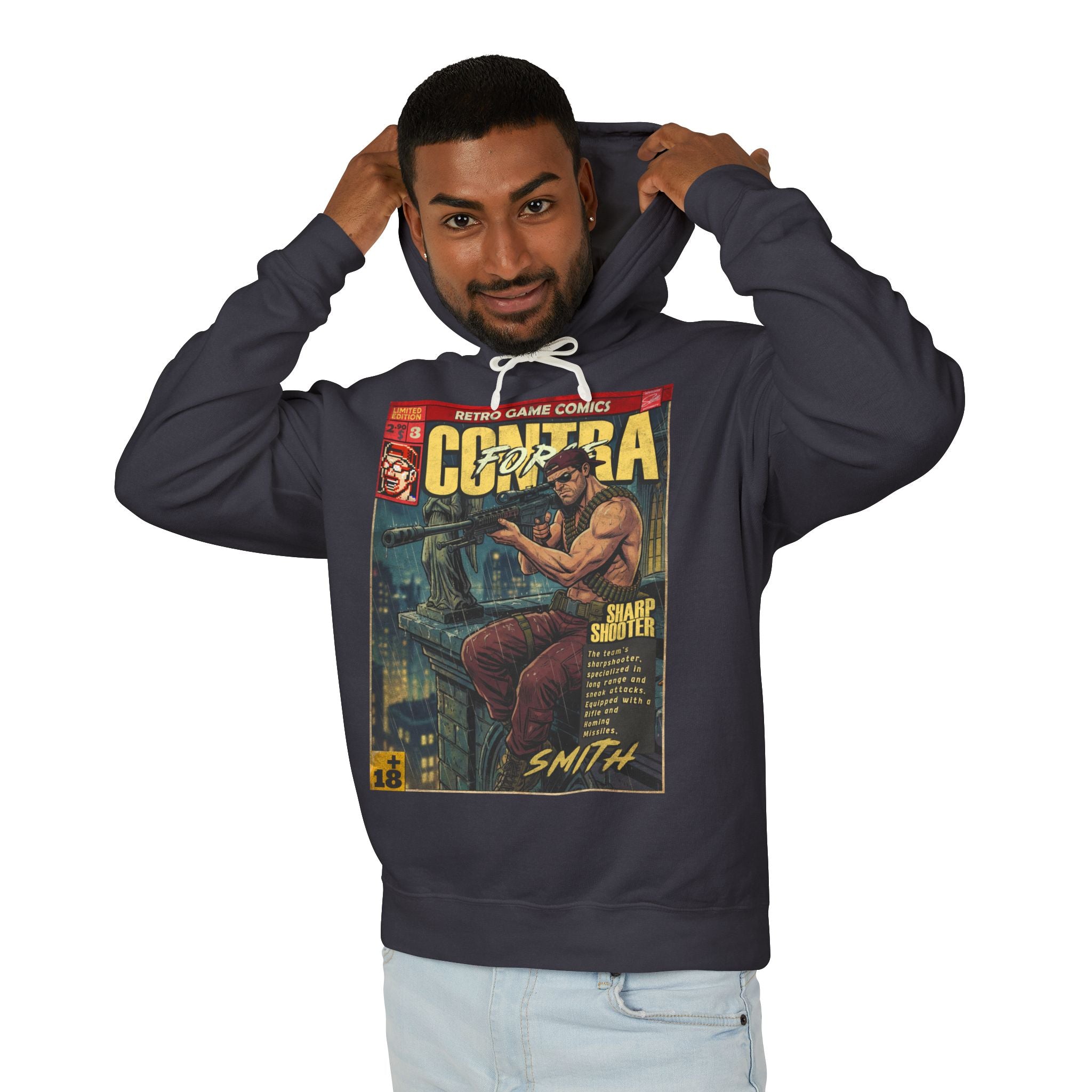 Contra Force Comic Cover Hoodie