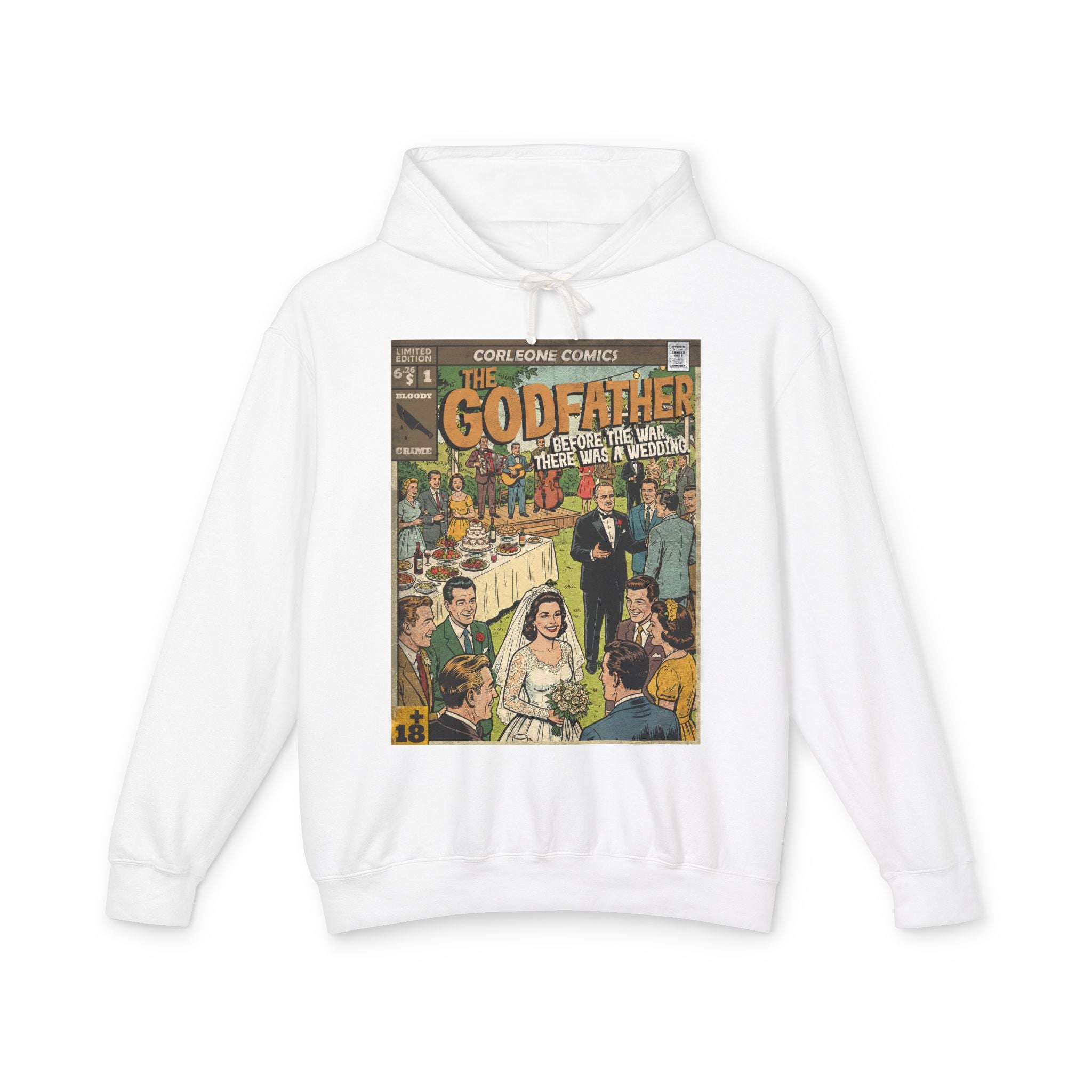 The Godfather Movie Comic Cover Hoodie