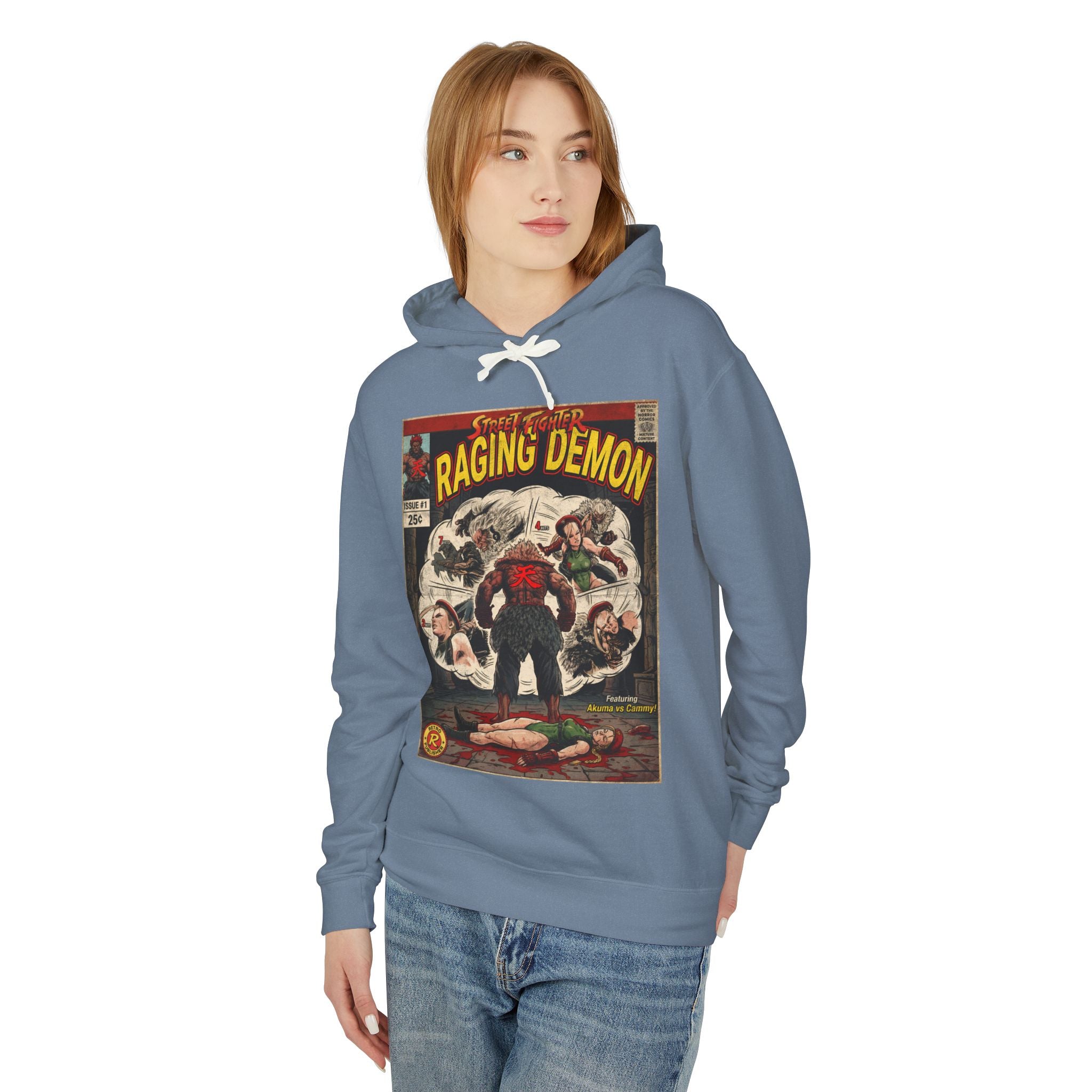 Akuma Street Fighter Comic Cover Hoodie