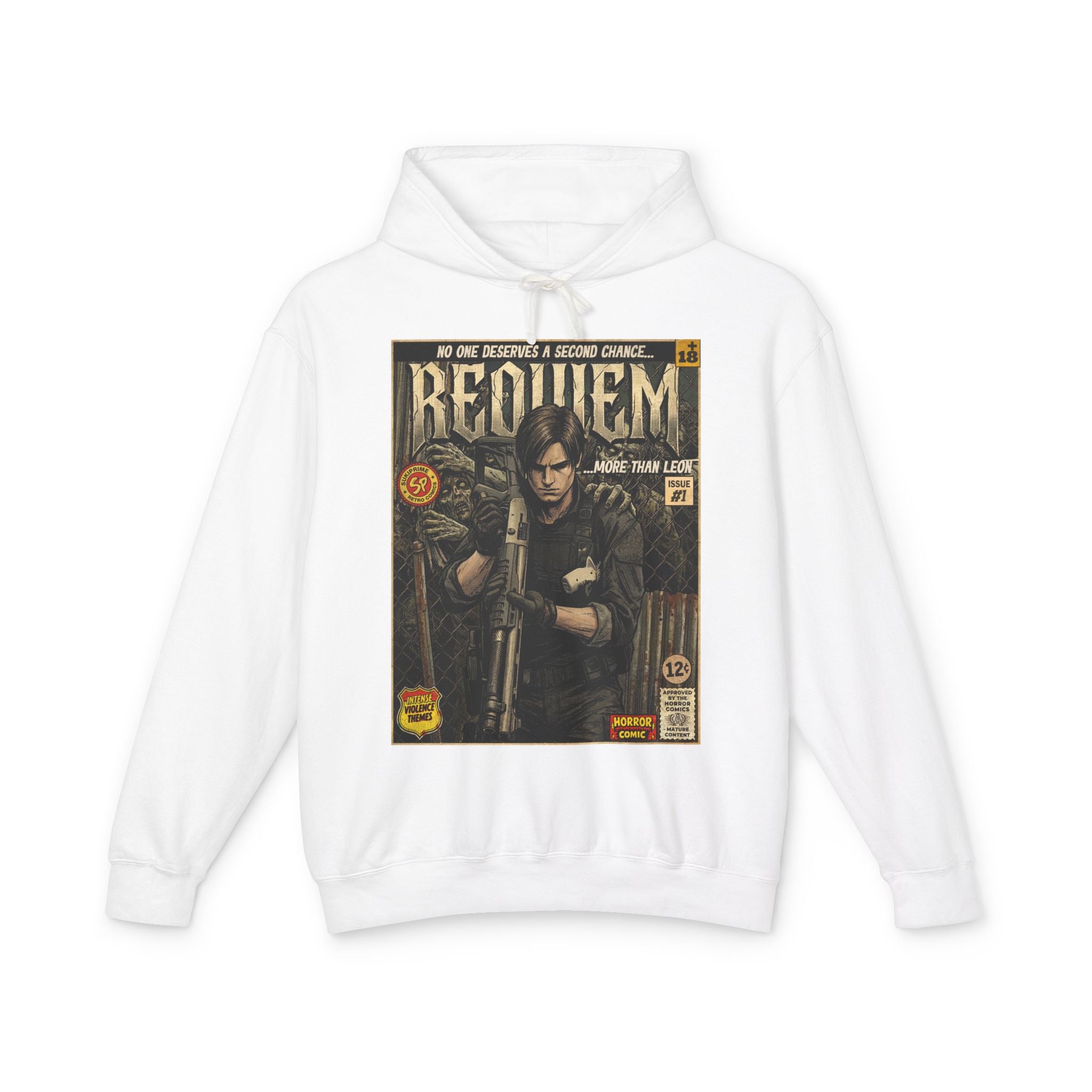 Resident Evil Requiem Comic Cover Hoodie