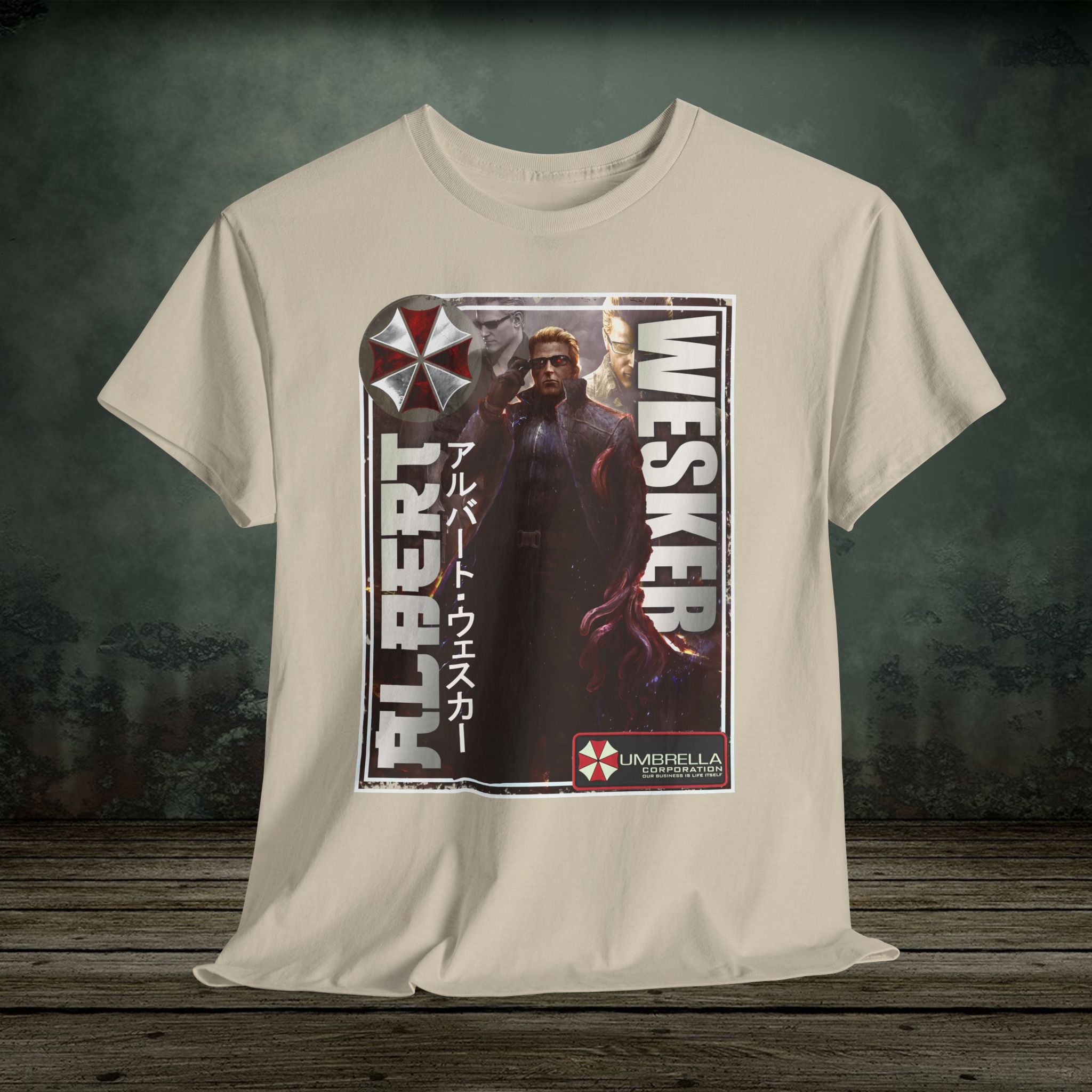 Albert Wesker - Vintage Retro Gaming T-Shirt - SukiPrime