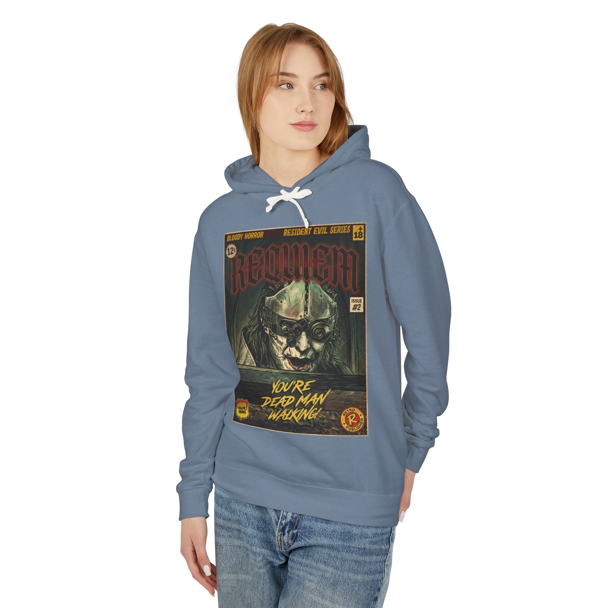 Resident Evil Requiem Comic Cover Hoodie