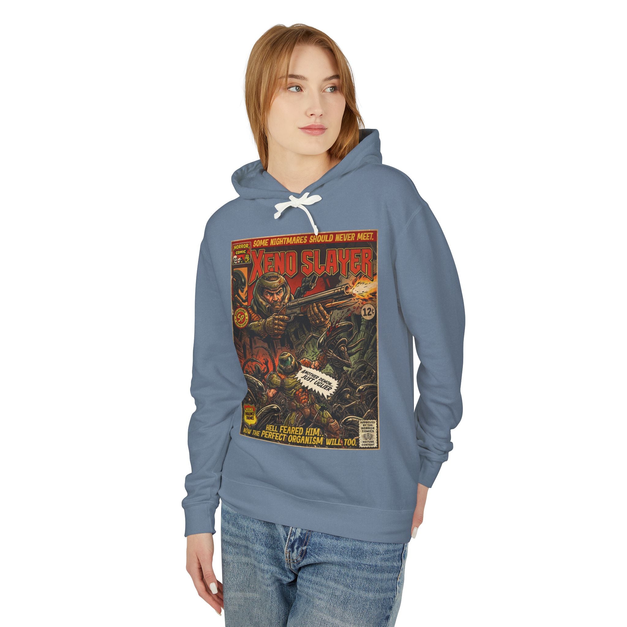 Xeno Slayer Comic Cover Hoodie