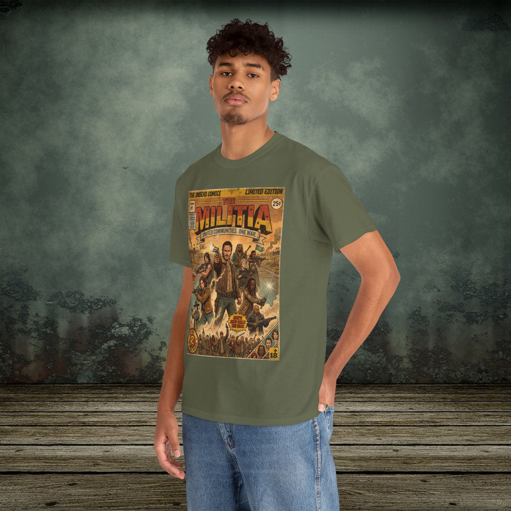 The Militia Comic Art T-Shirt