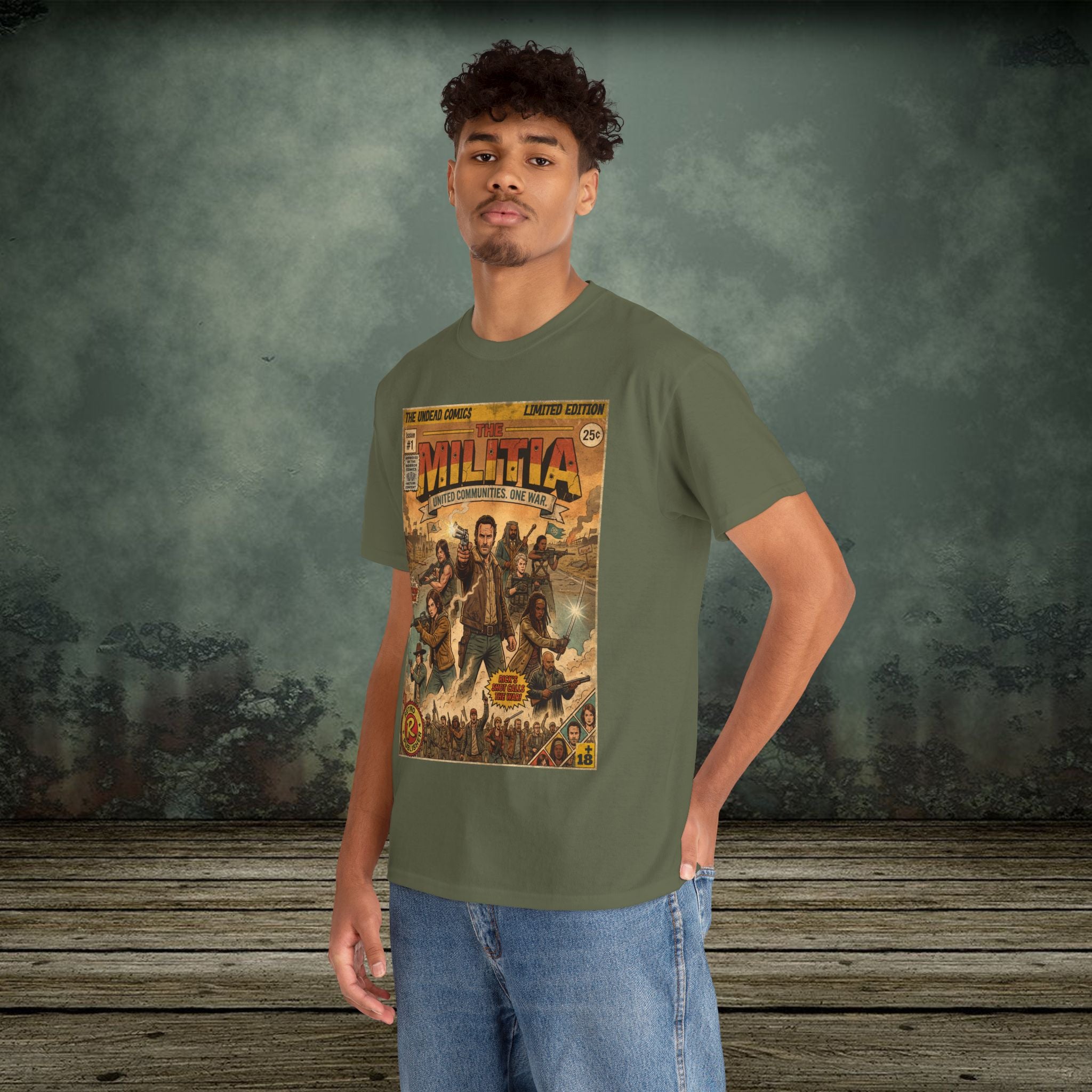The Militia Comic Art T-Shirt