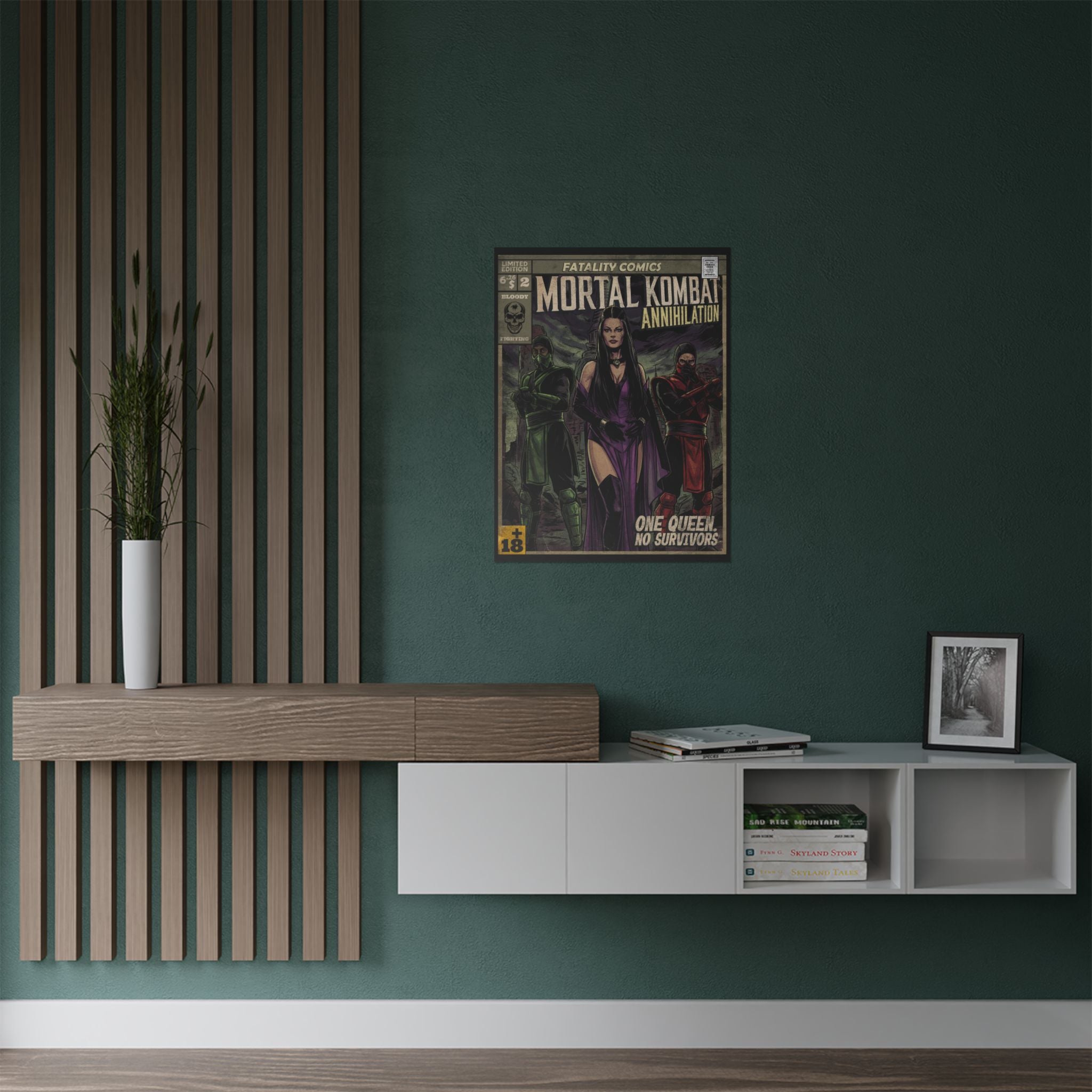 Mortal Kombat: Annihilation Movie Comic Satin Poster (300gsm) 18″ x 24″ (Vertical)