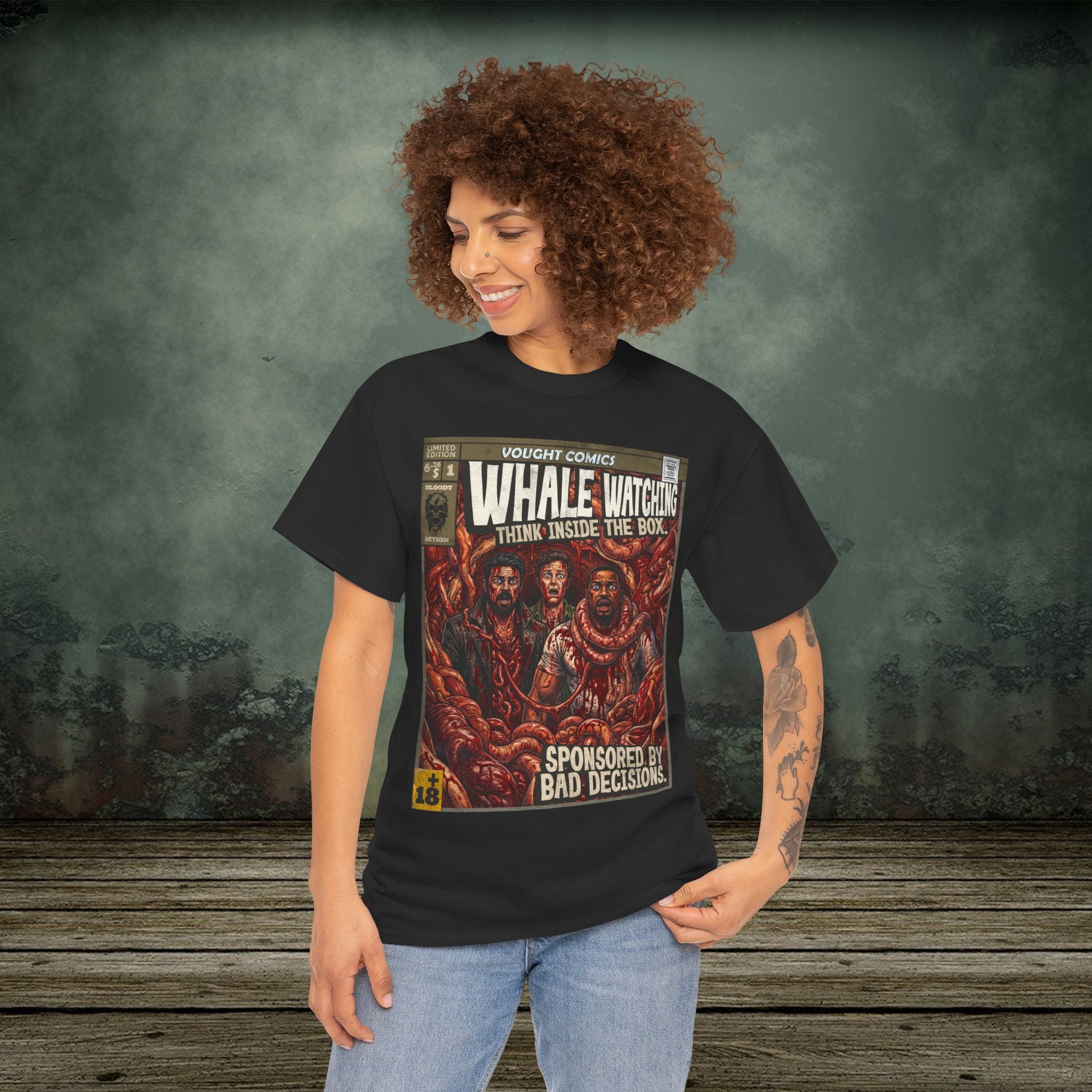 Whale Watching - Vintage Retro TV Series T-Shirt - SukiPrime