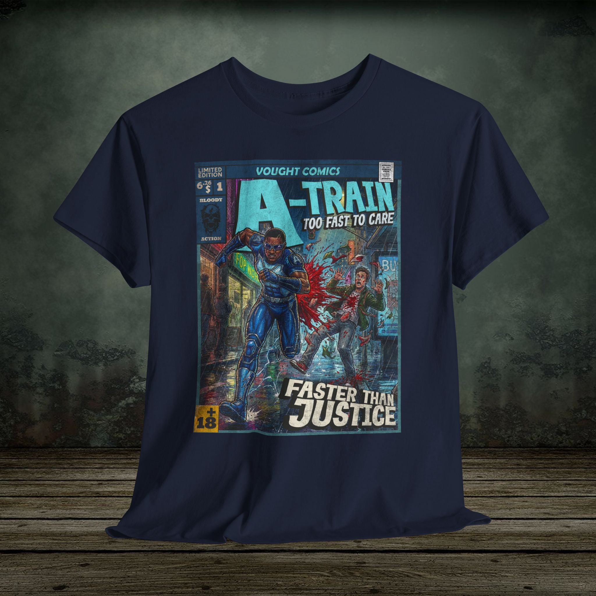 Too Fast to Care - Vintage Retro TV Series T-Shirt - SukiPrime