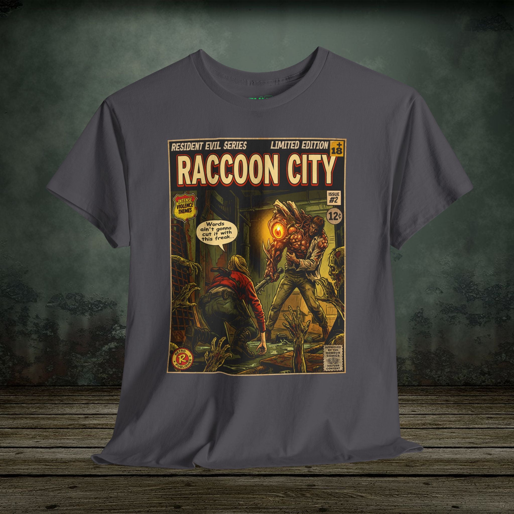 Vintage & Retro gaming t-shirts inspired by classic arcade, fighting, survival horror, shooter, and action games. Premium cotton gaming tees at SukiPrime.