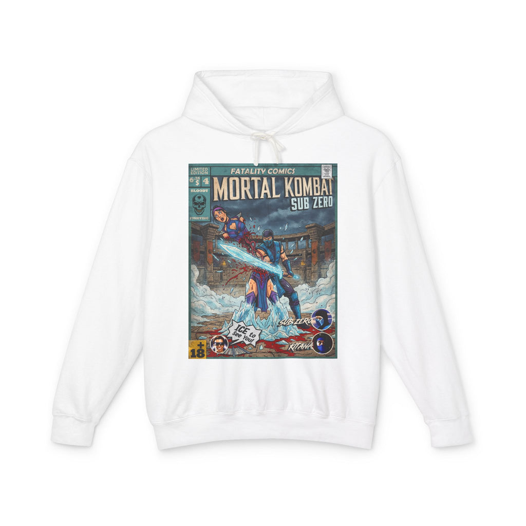 Sub-Zero Mortal Kombat Comic Cover Hoodie