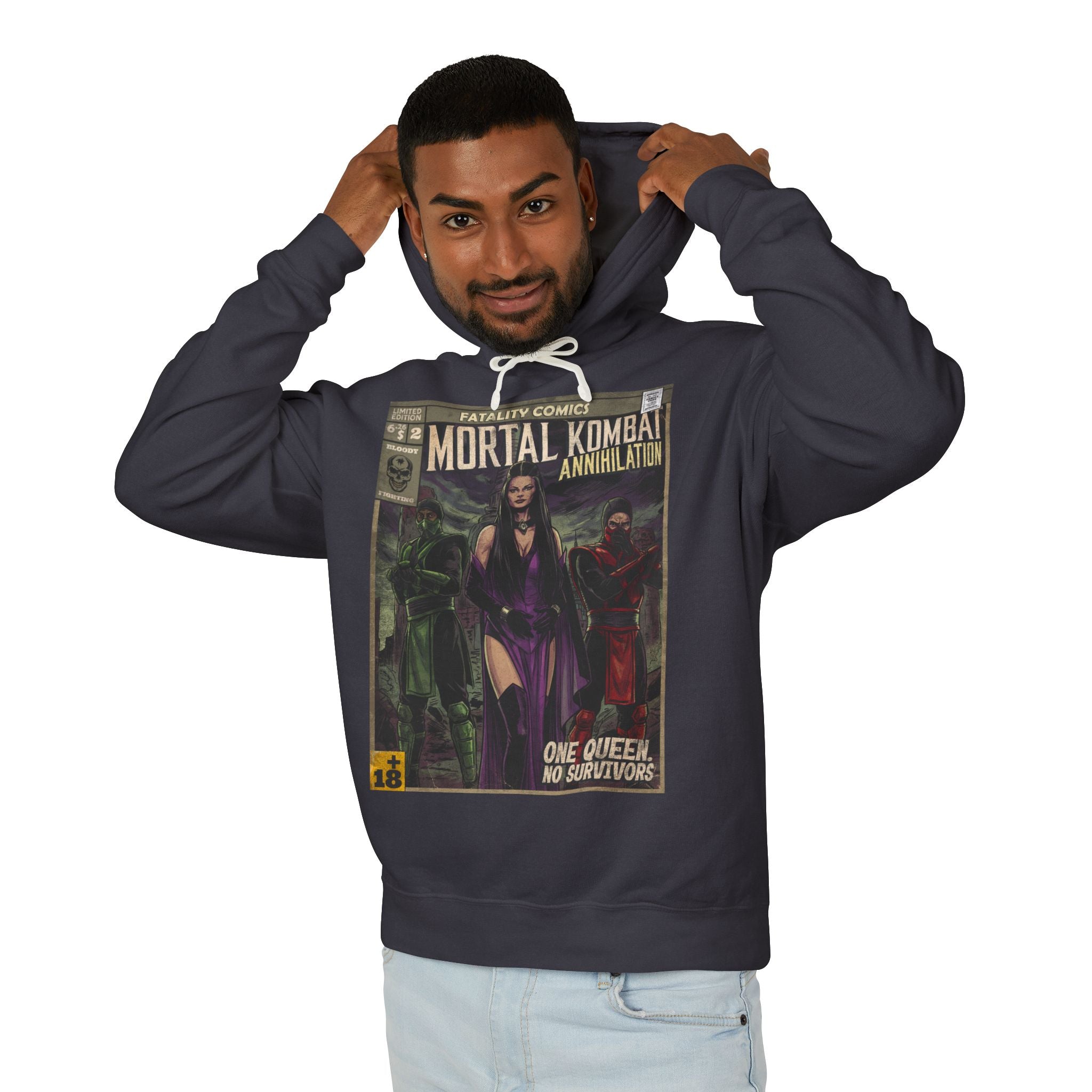 Mortal Kombat: Annihilation Movie Comic Cover Hoodie