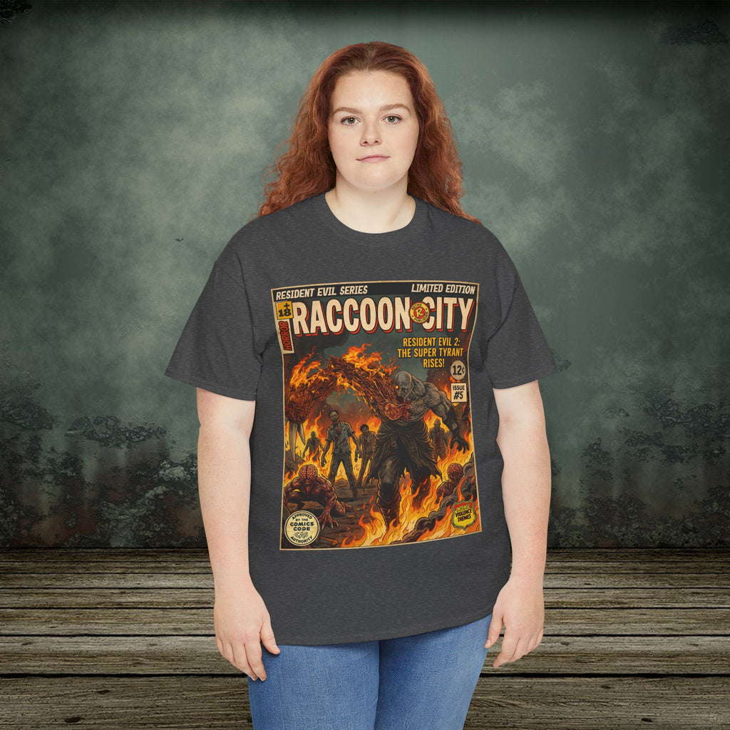Resident Evil 2 Vintage Comic Art Gaming T-Shirt