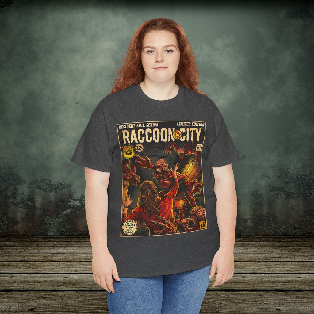 Resident Evil 2 Vintage Comic Art Gaming T-Shirt